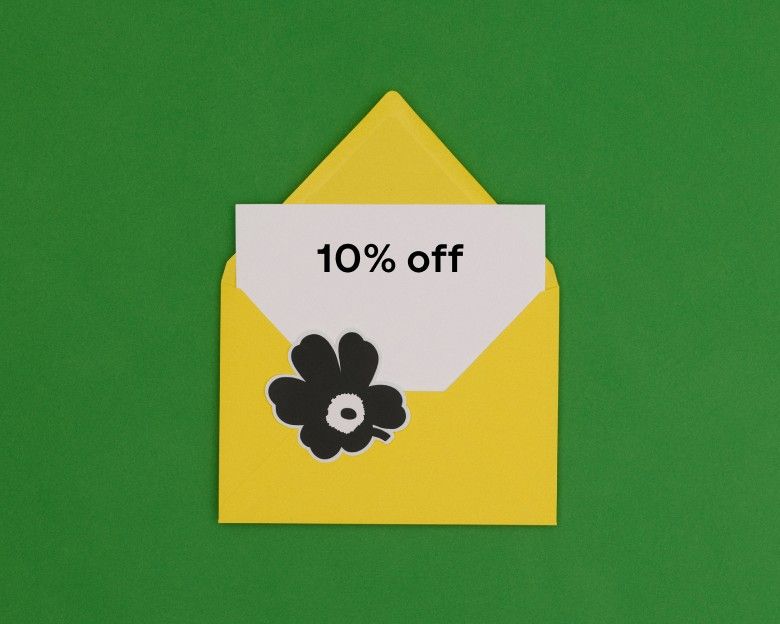 Picture of discount coupon