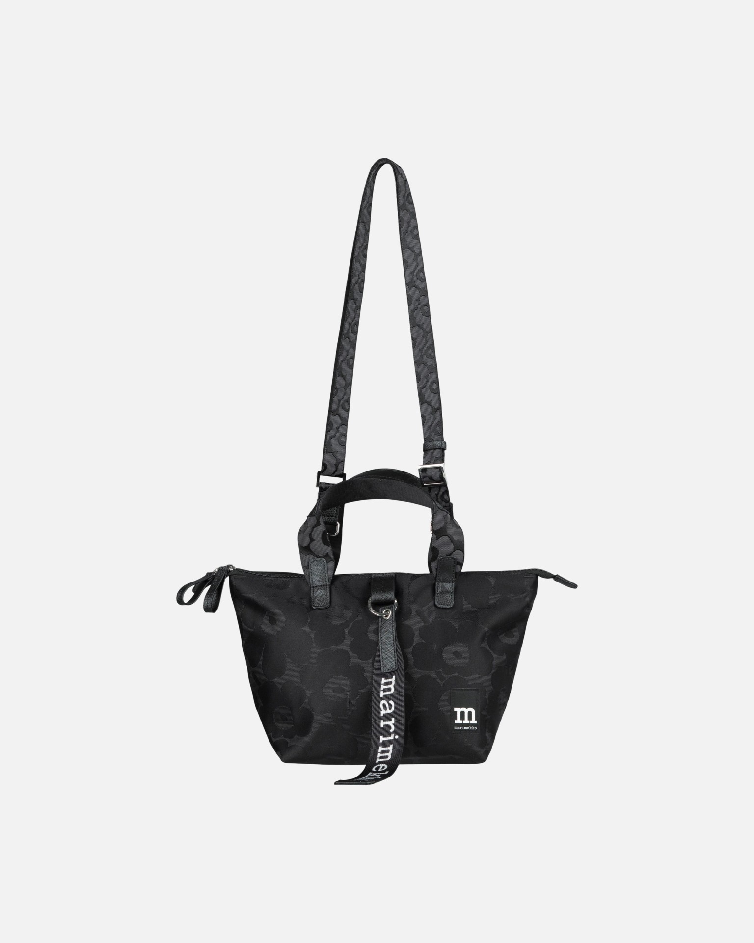Tote S Unikko, Shoulder bag, black, black,