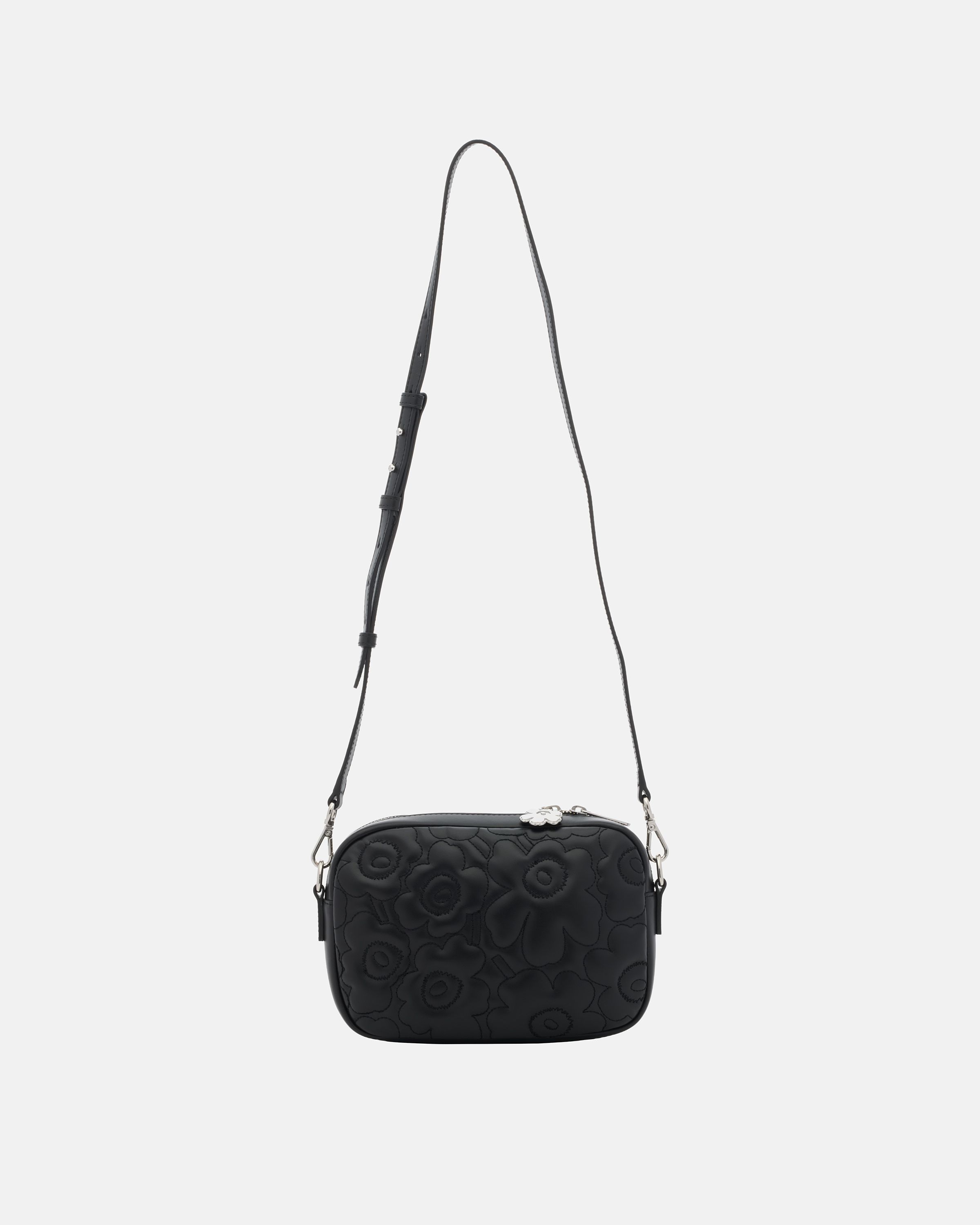 Gratha Logo Strap shoulder bag black | Marimekko