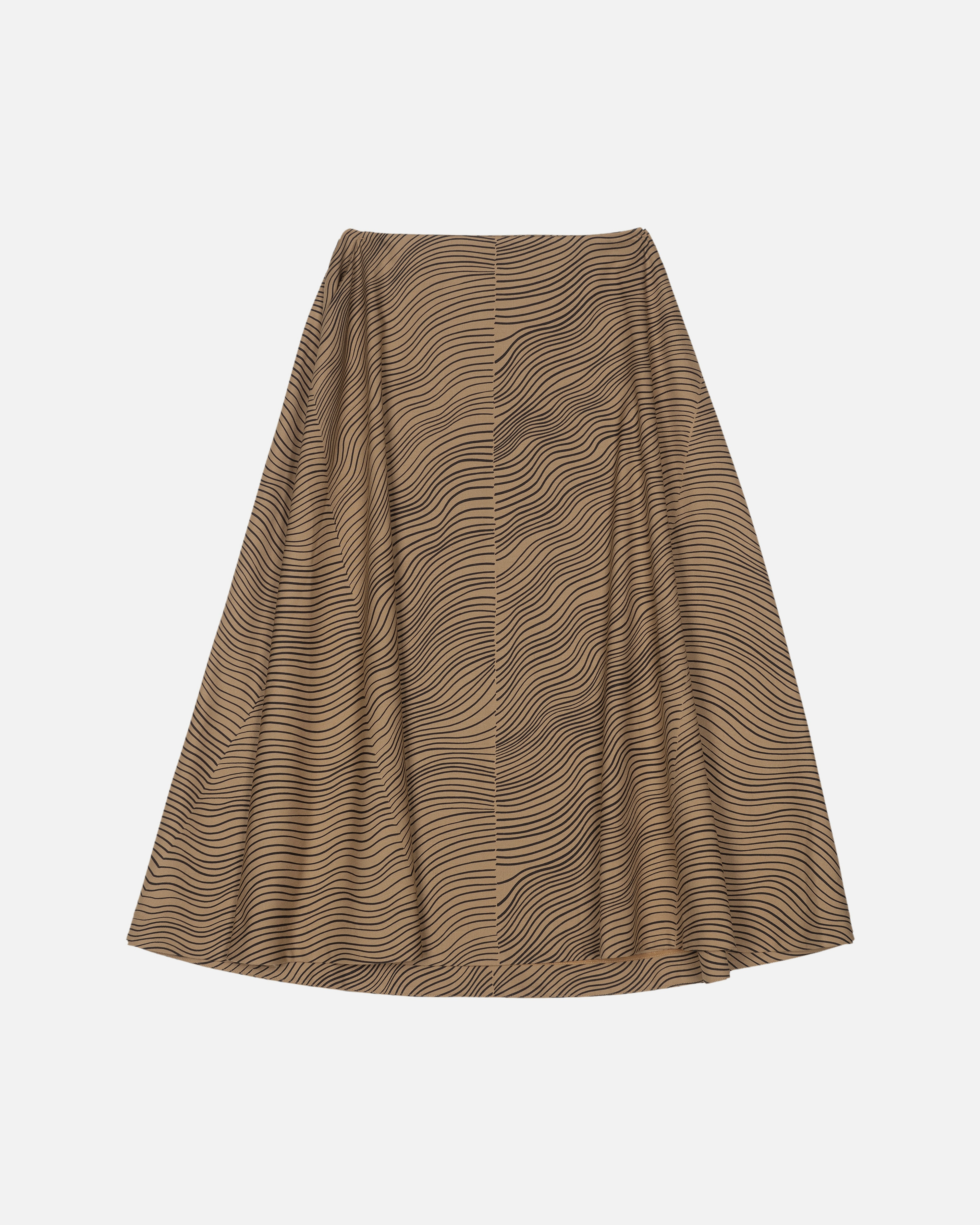 Tasismi Näkki, Wool mix skirt, black, brown,