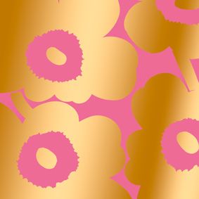 pink, gold