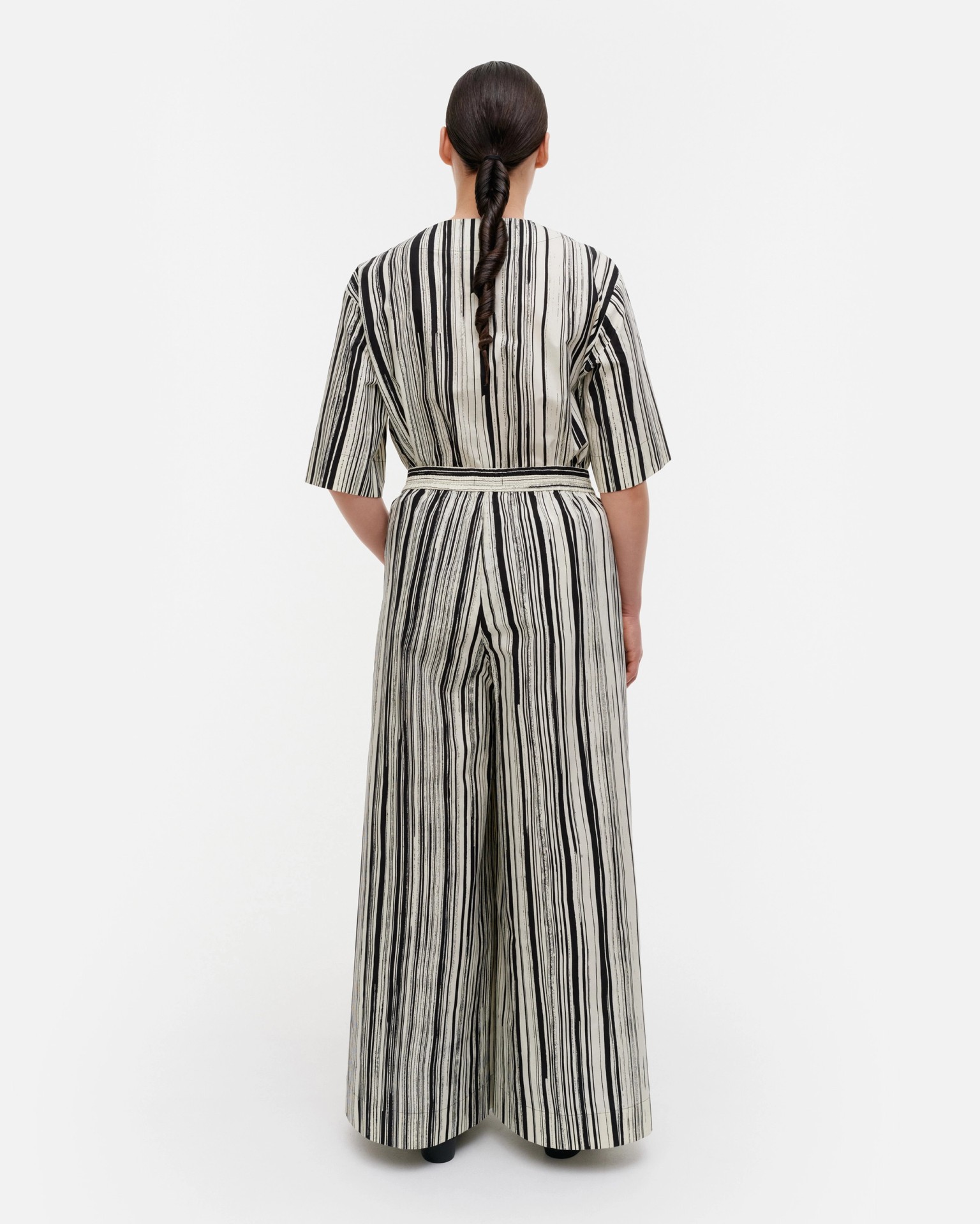 Kohti Siluetti Cotton poplin trousers