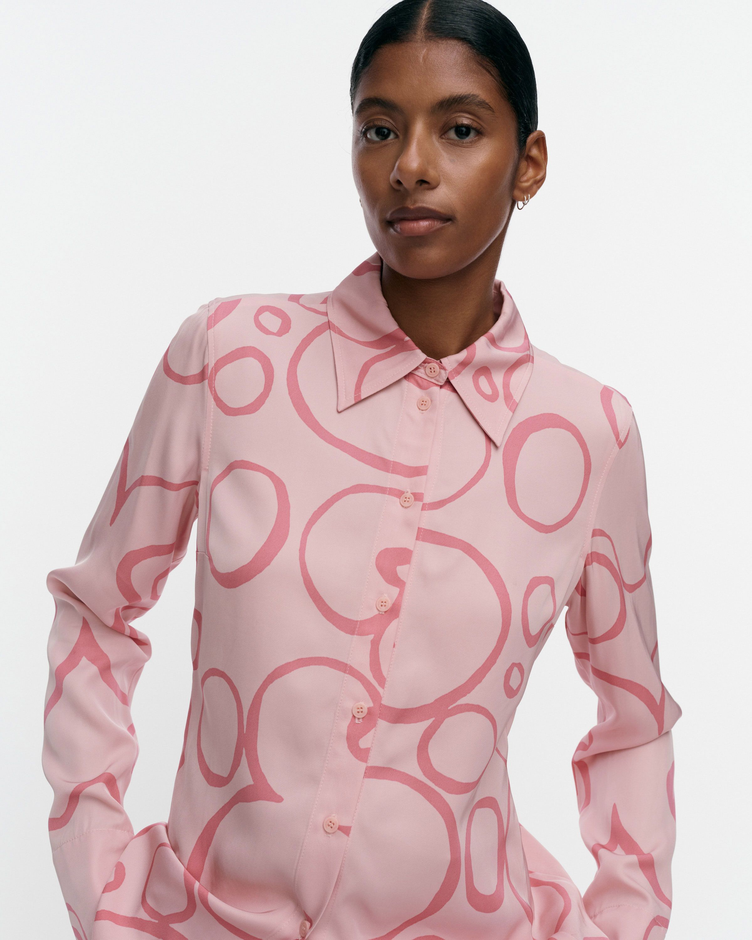 Vivahde Keidas Shirt light pink, light pink | Marimekko