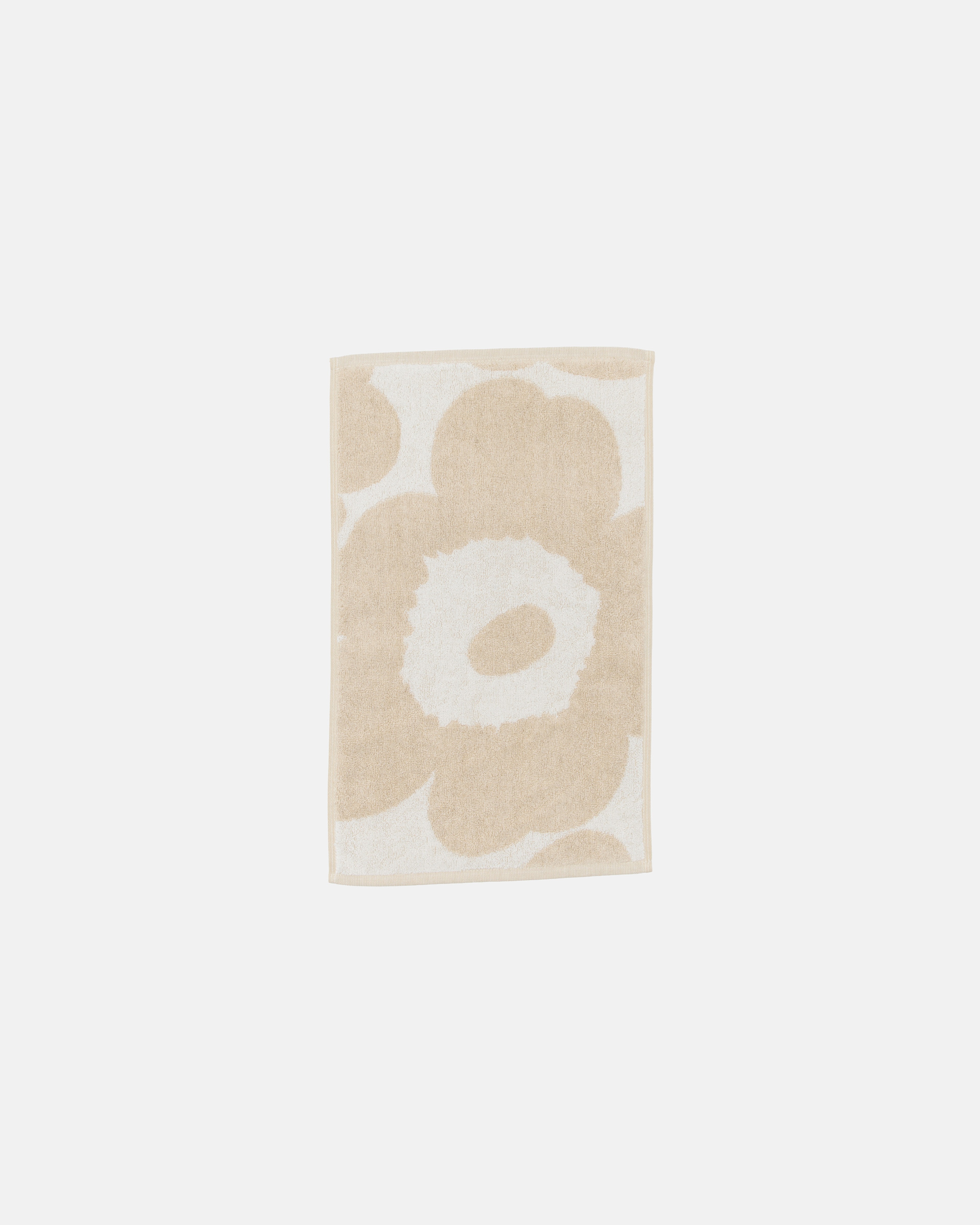 Unikko, Serviette invité 30 x 50 cm, blanc cassé, lin,