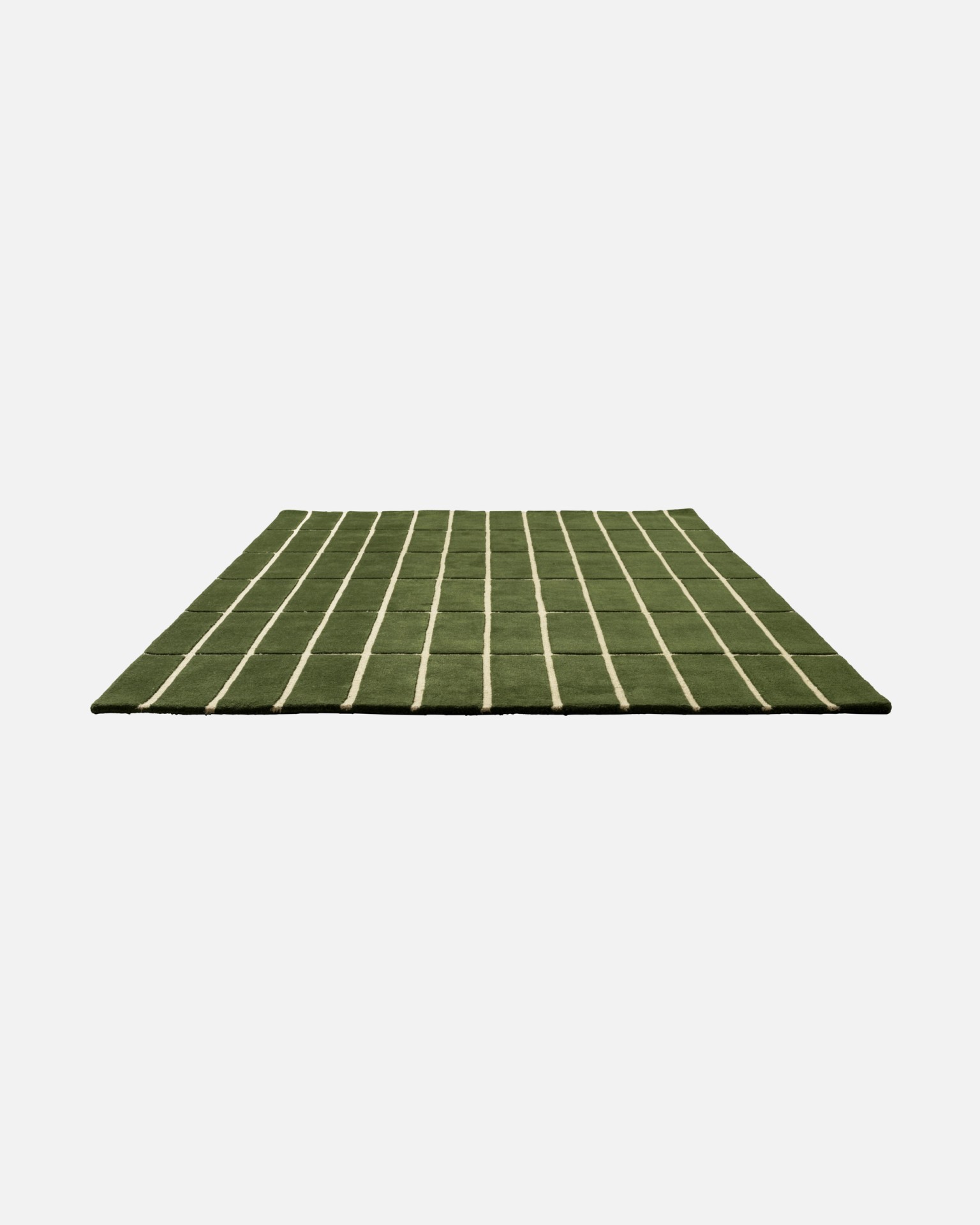 Tiiliskivi, Rug 140 x 200 cm, green, white,