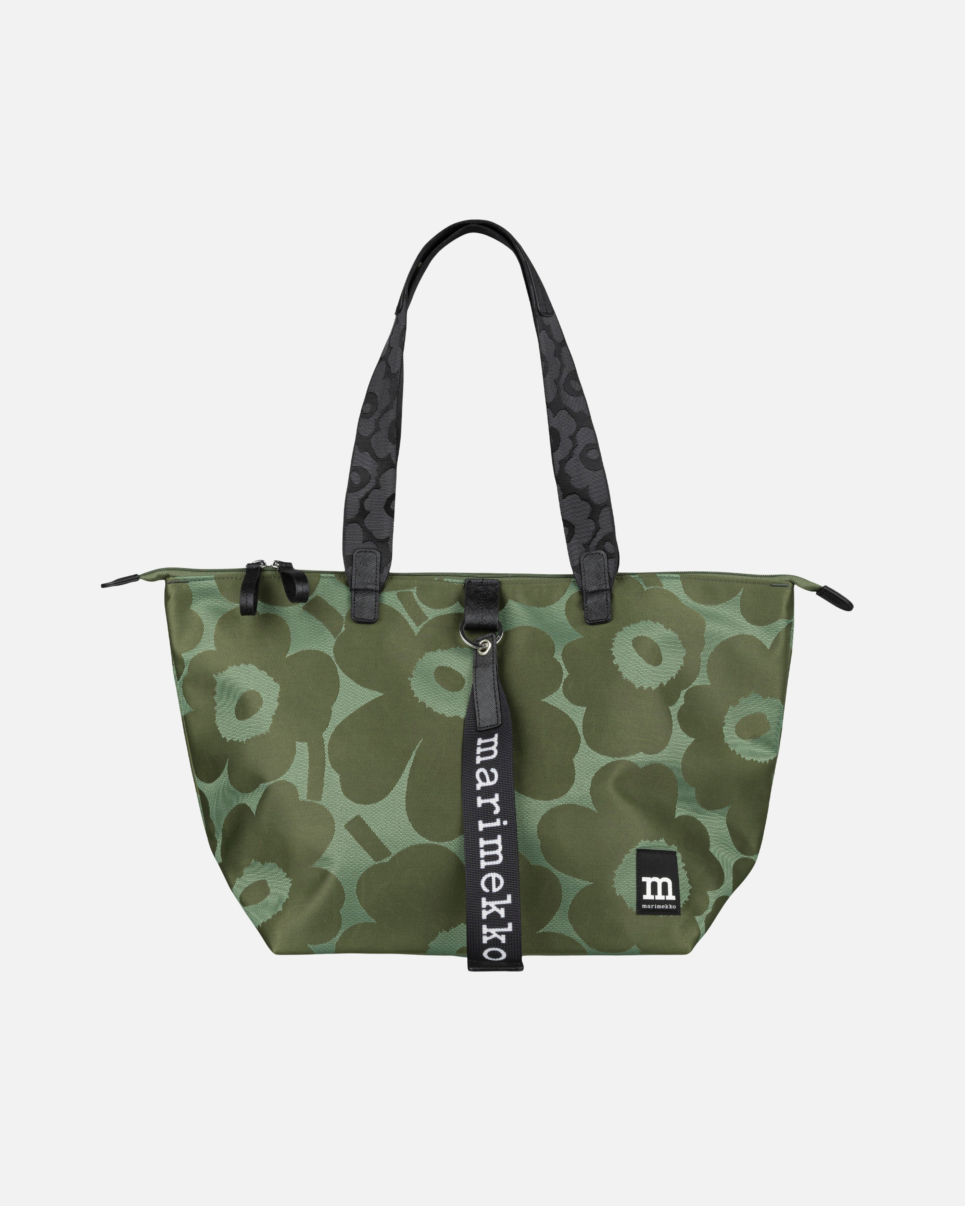 Tote M Unikko, Shoulder bag, green, light green,