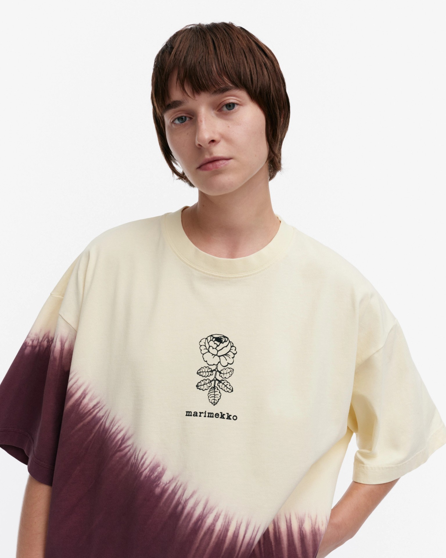 Nopeus Vihkiruusu Placement, Kioski t-shirt, light yellow, brown, black,