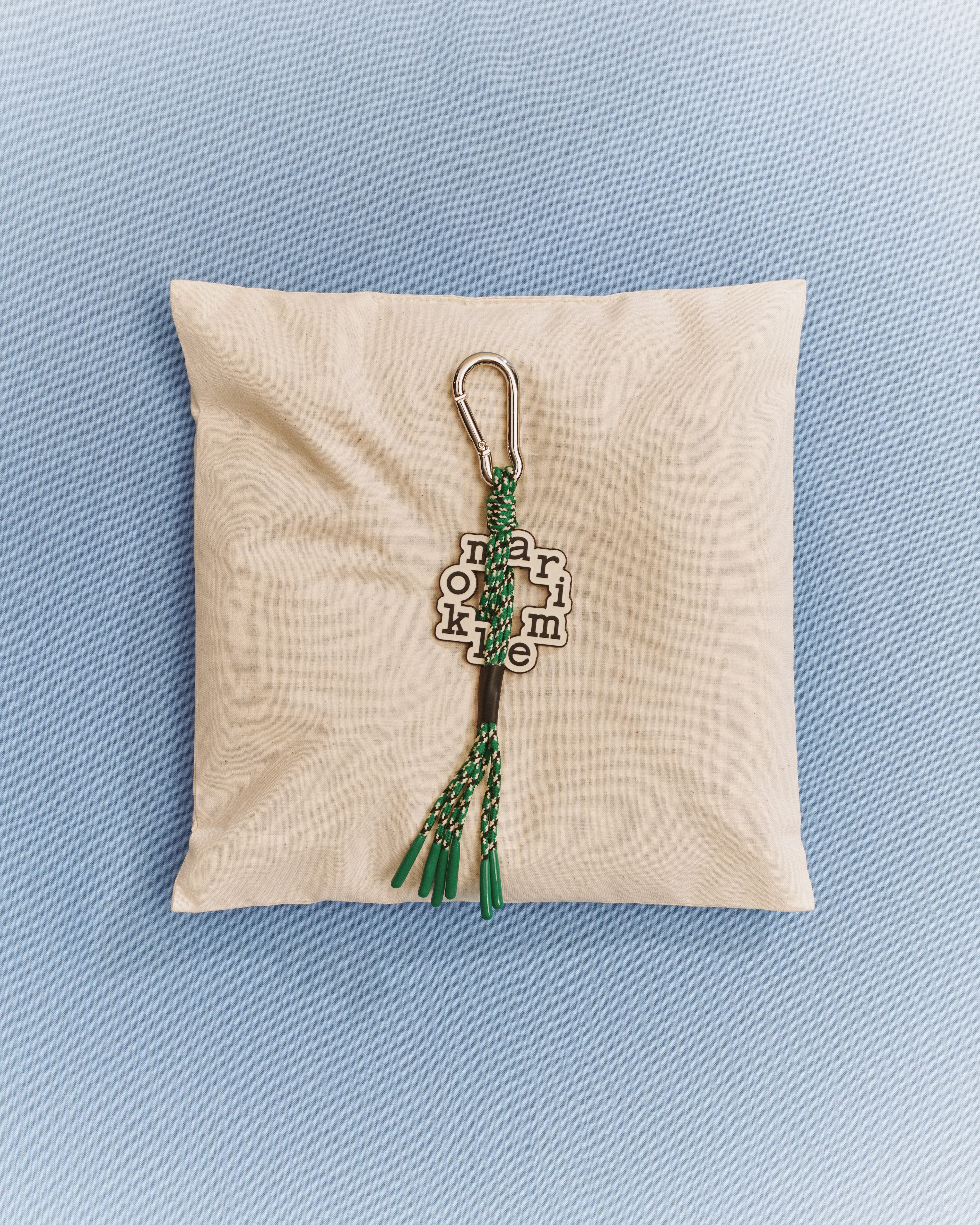 Leijua, Kioski key chain, green, white,