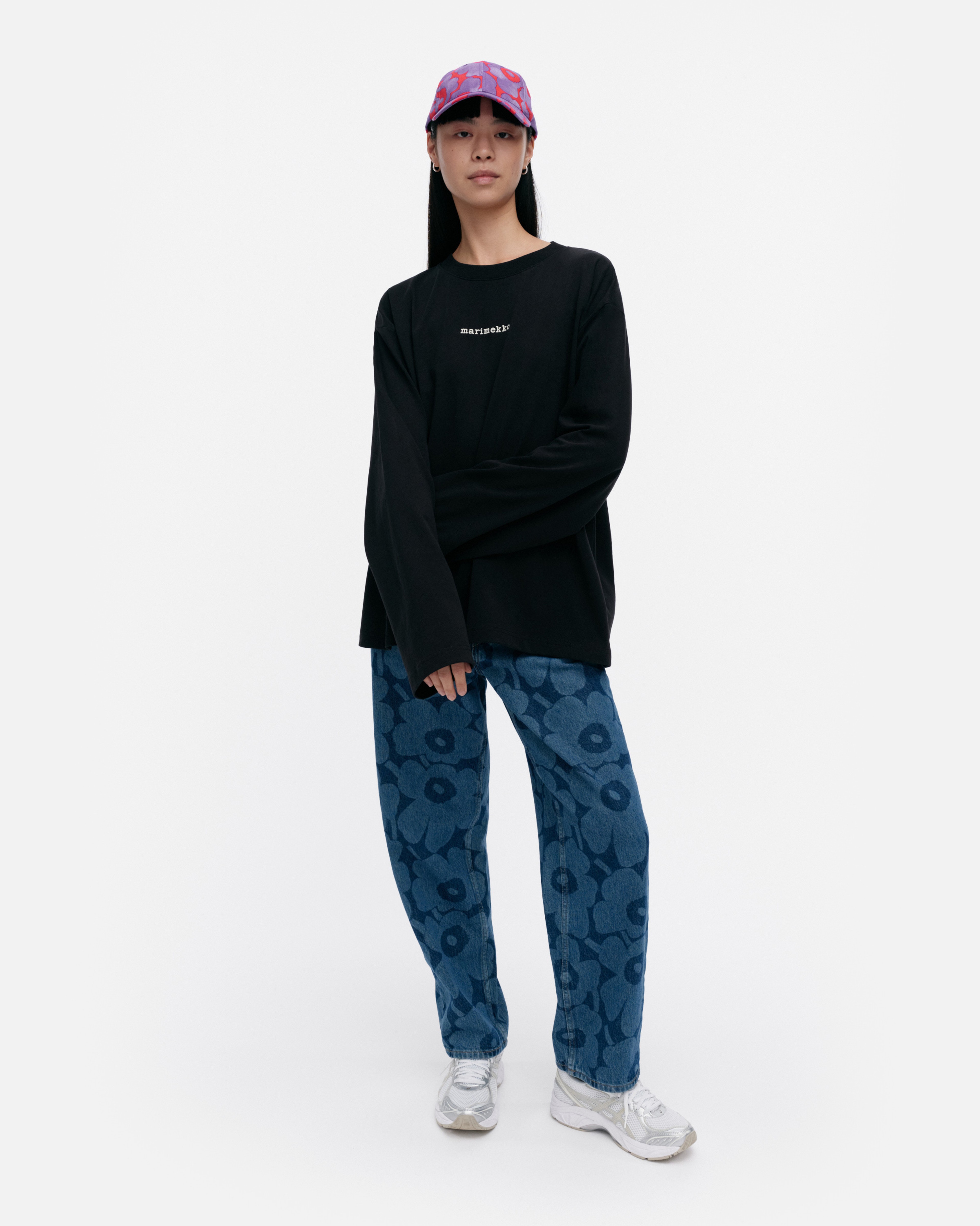 Reunat Logo Placement, Jersey-Shirt „Kioski“, Schwarz, Cremeweiß,