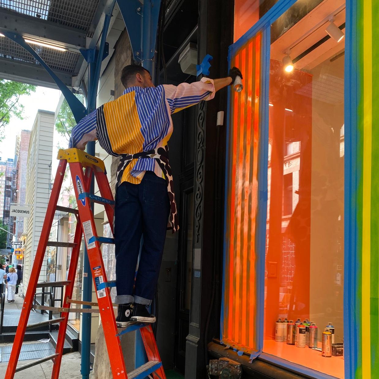 Marimekko Pride store window