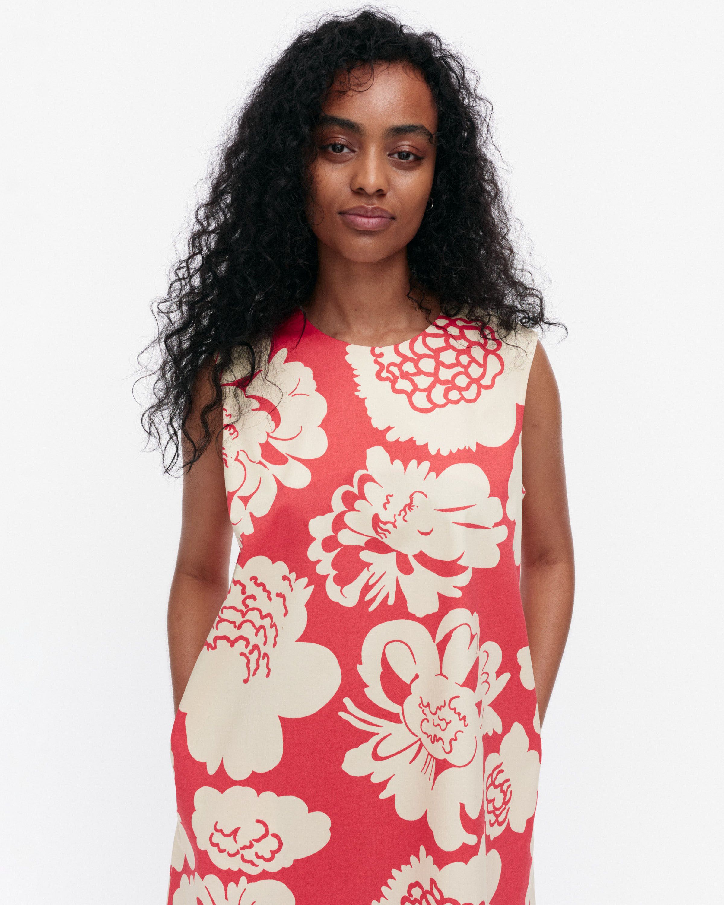 marimekko - Siluetti Pioni ワンピース Siluetti Pioni Dress | Marimekko
