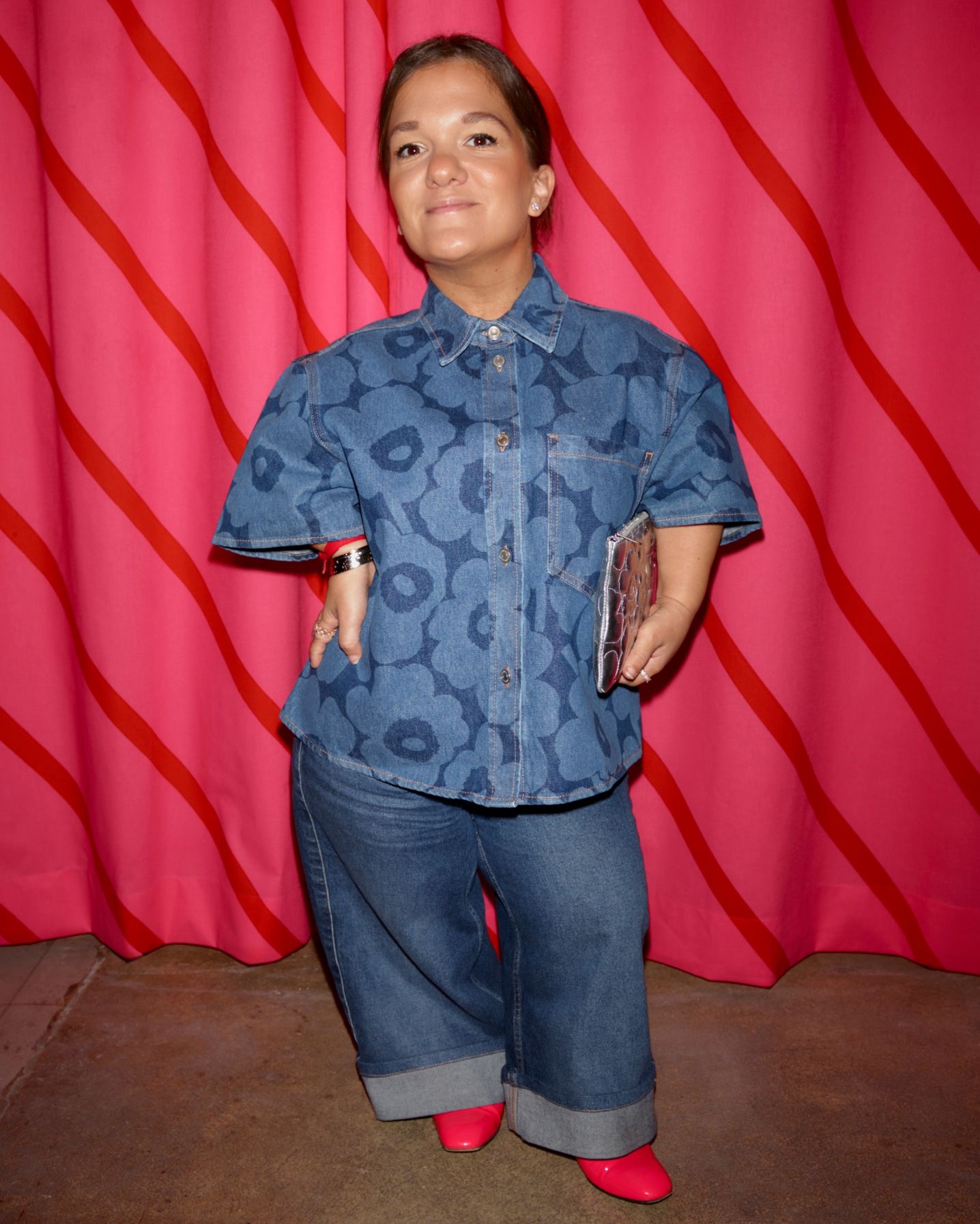 @louise.parent at the Marimekko Paris store opening.