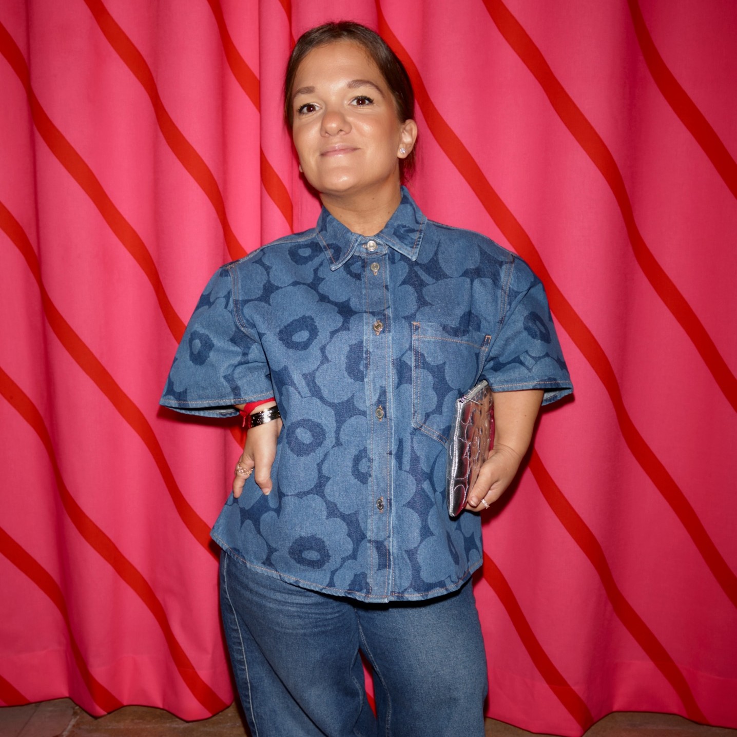 @louise.parent at the Marimekko Paris store opening.