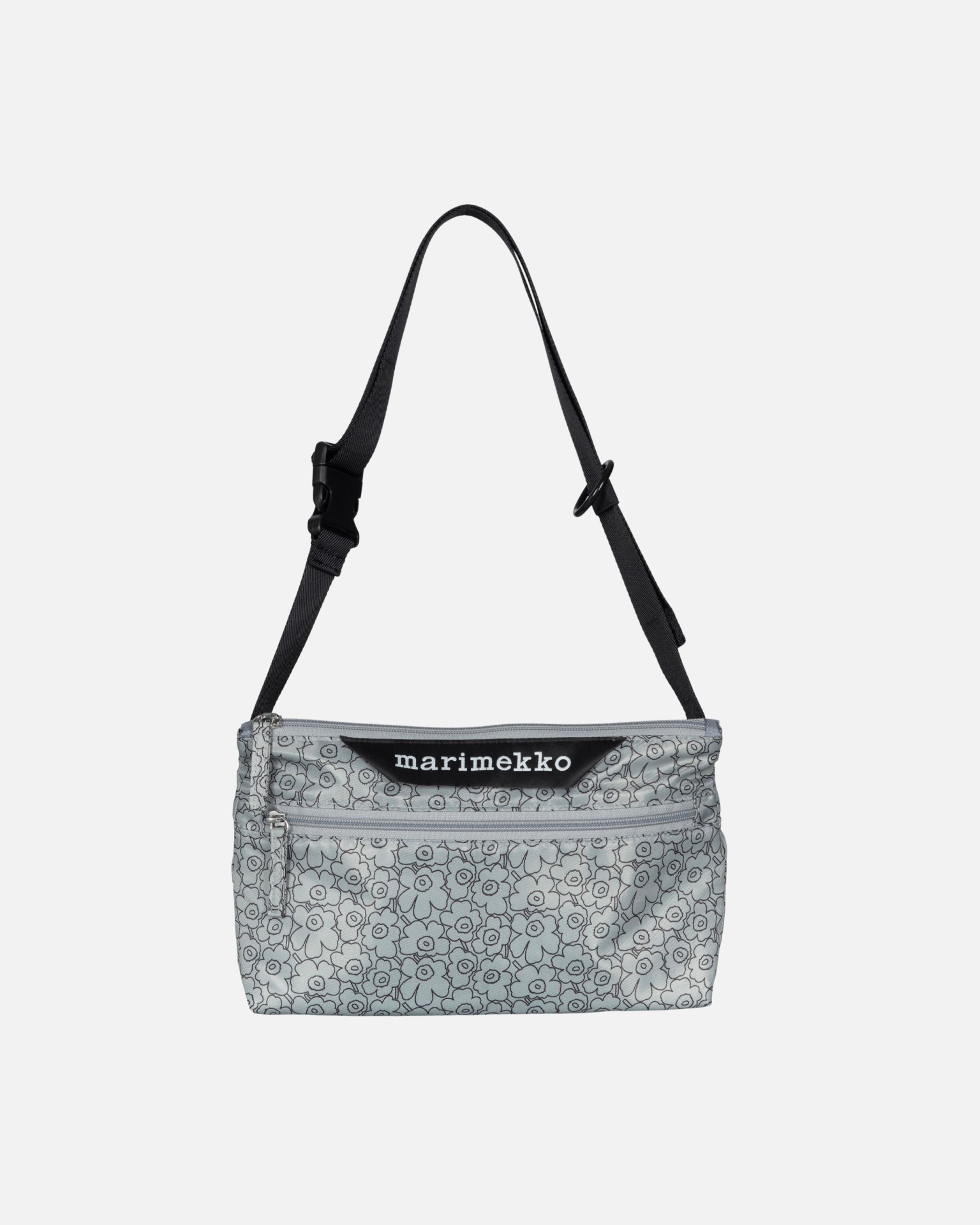 Neat Crossbody Piirto Unikko S, Shoulder bag, grey, black,