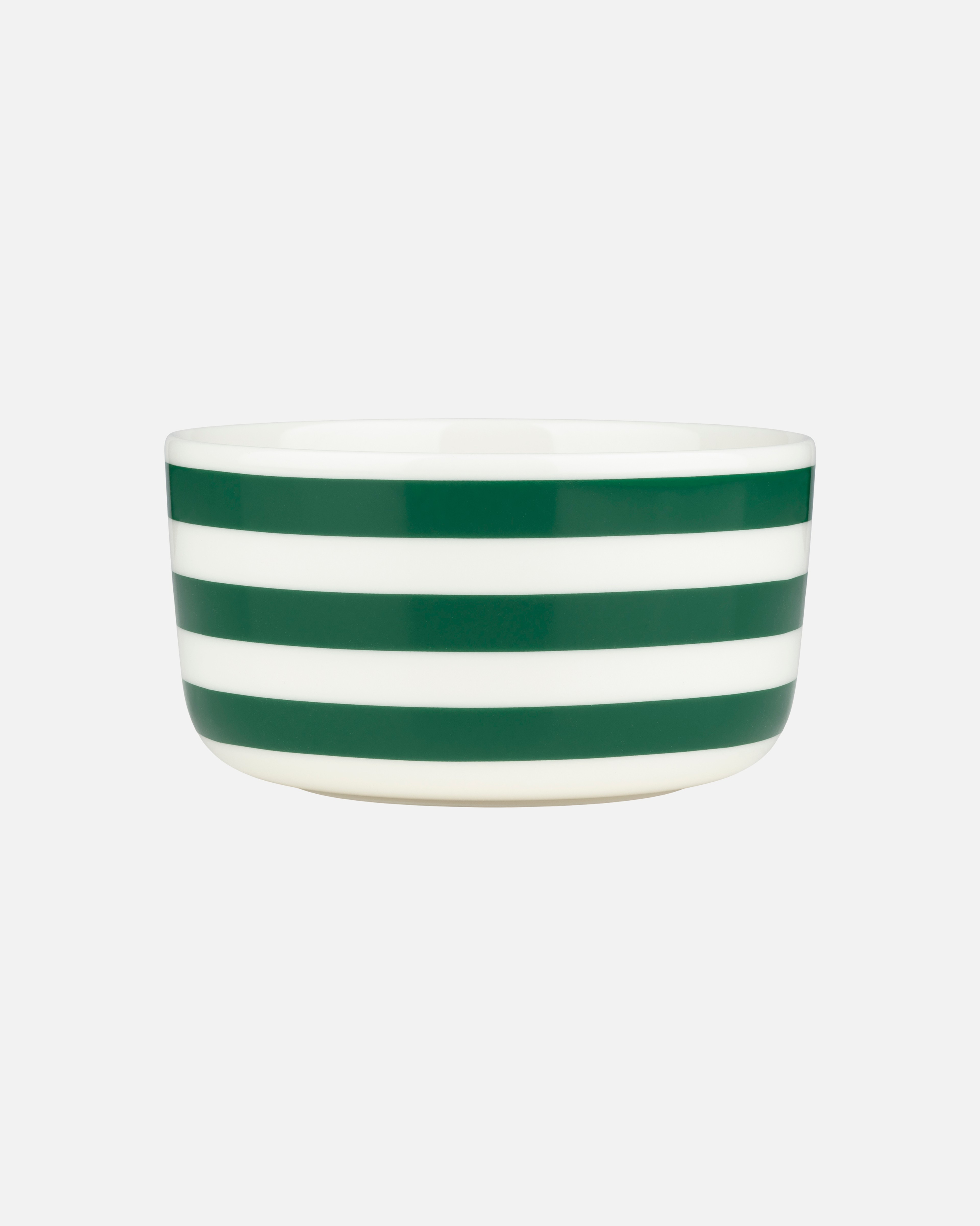 Oiva / Tasaraita, Bowl 5 dl, white,green,