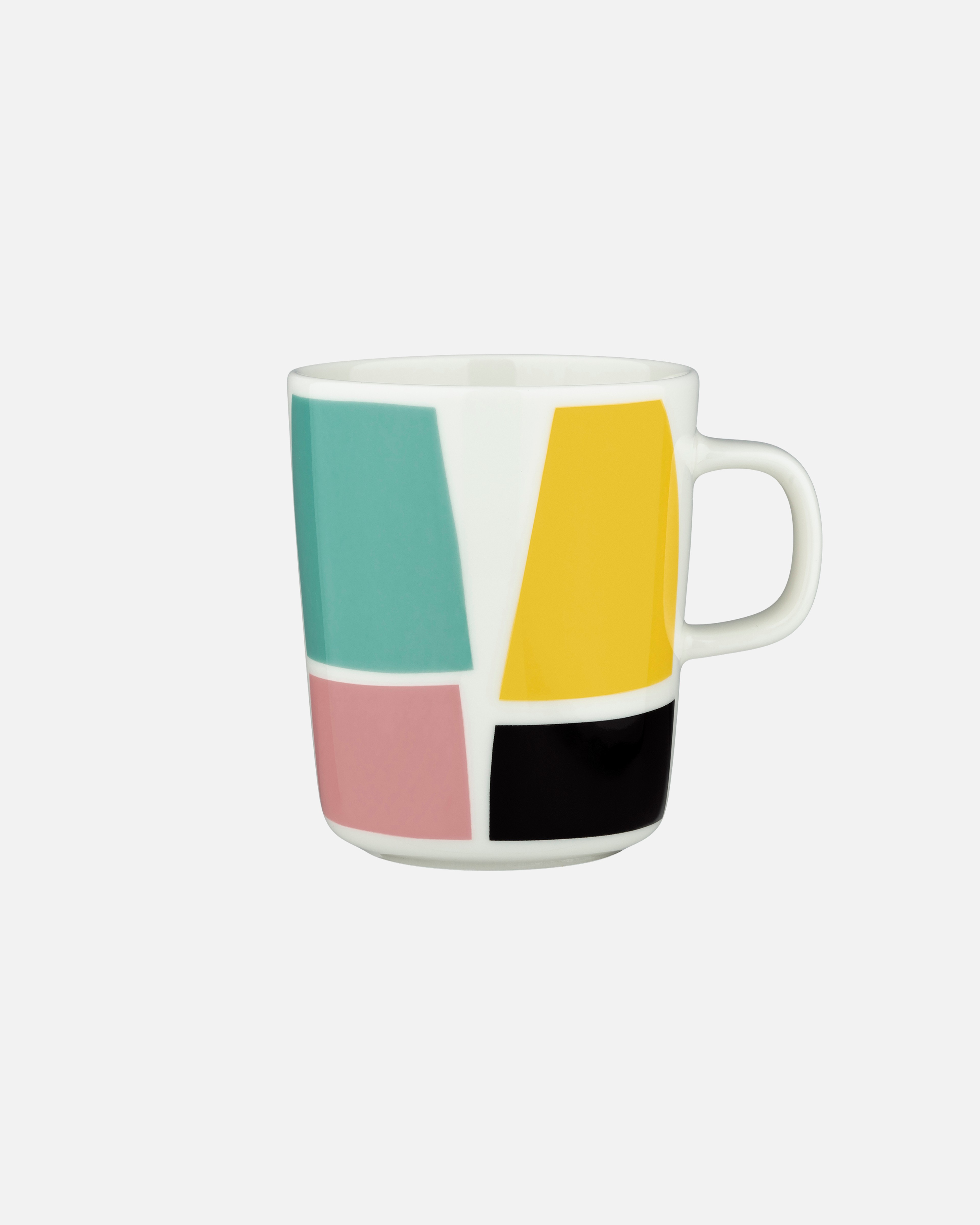 Oiva / Jätski, Mug 2,5 dl, white, blue, yellow,pink,
