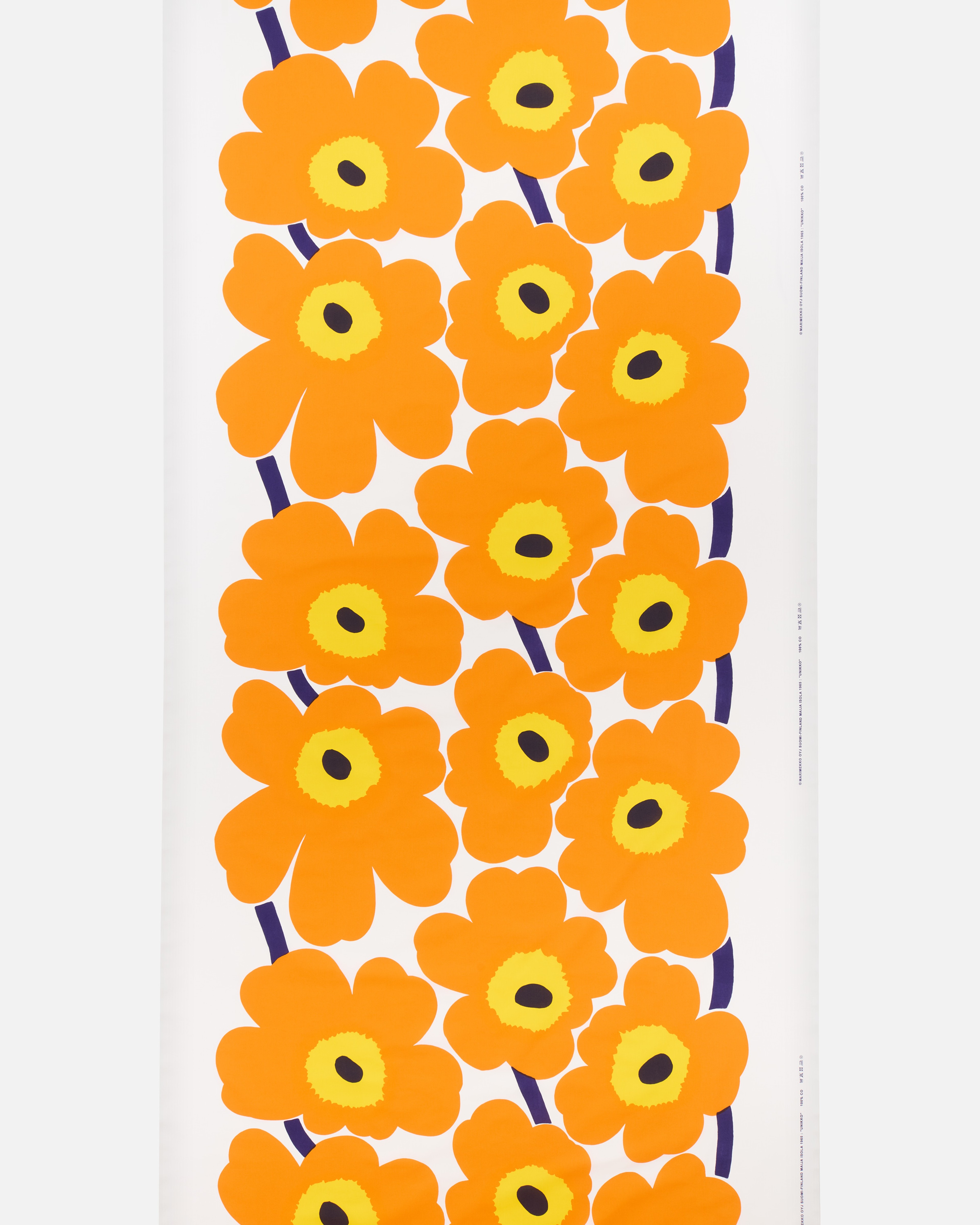 Unikko Cotton fabric