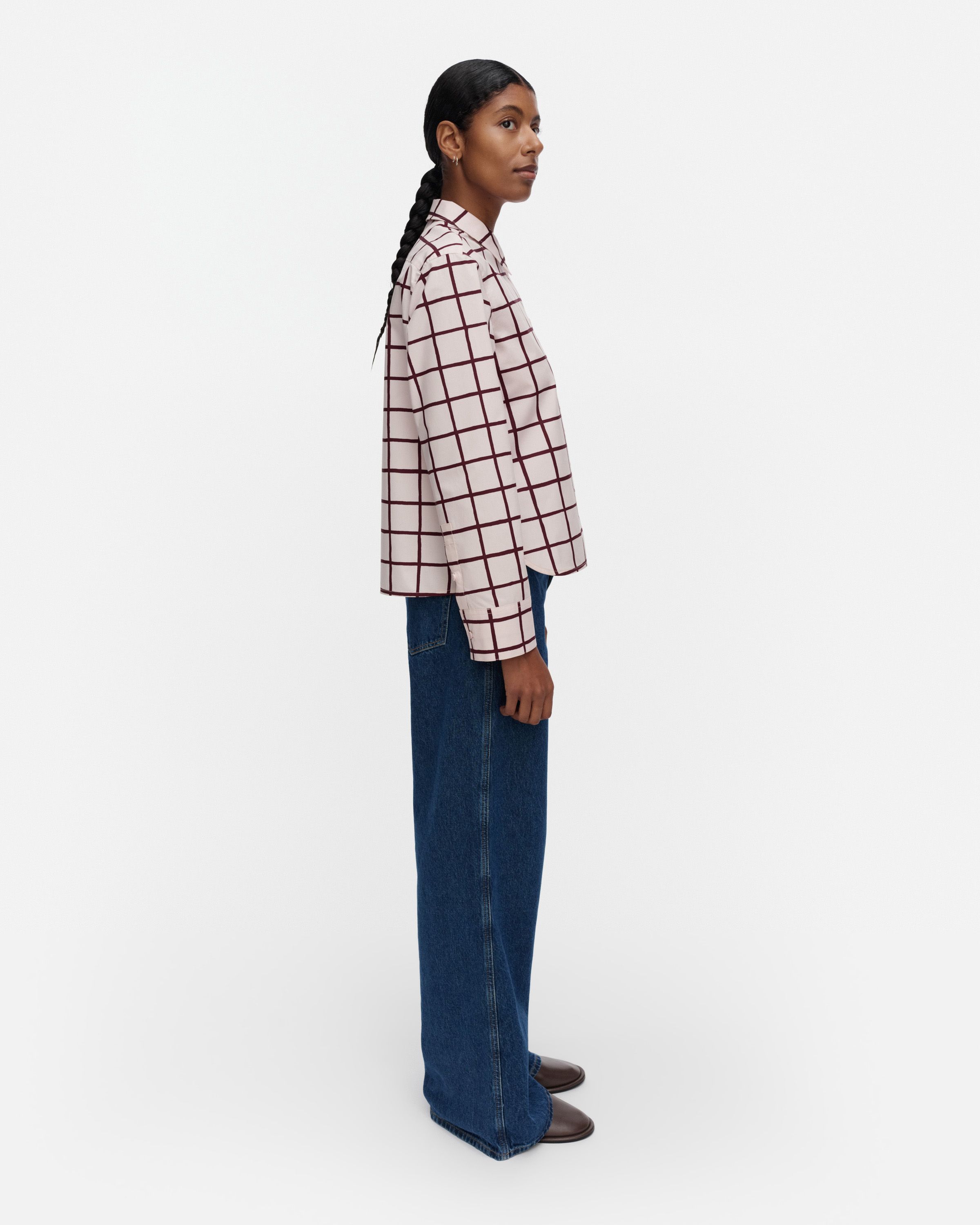Maija Unikko Silk shirt | Marimekko