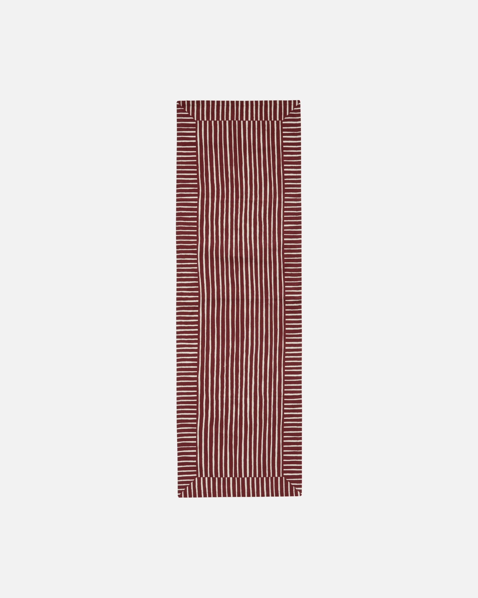 Piccolo, Runner, off white, burgundy,