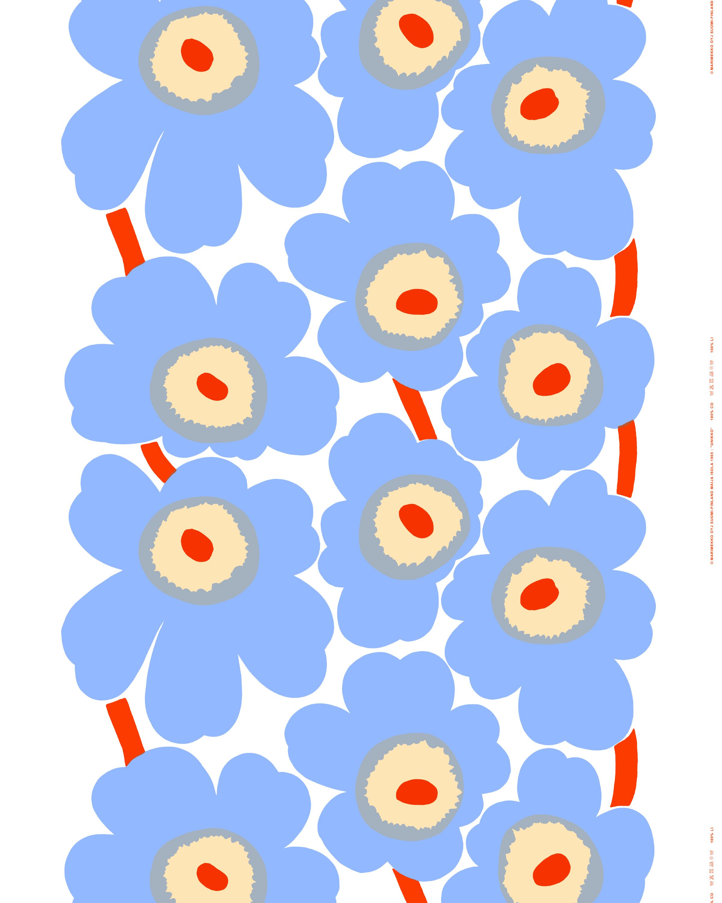 Unikko Cotton fabric | Marimekko