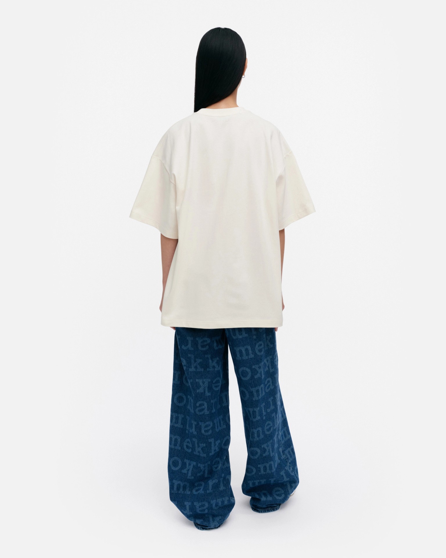 Nopeus Unikko placement, Kioski t-paita, l.valkoinen, turkoosi, liila,