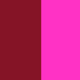 ruby red, pink