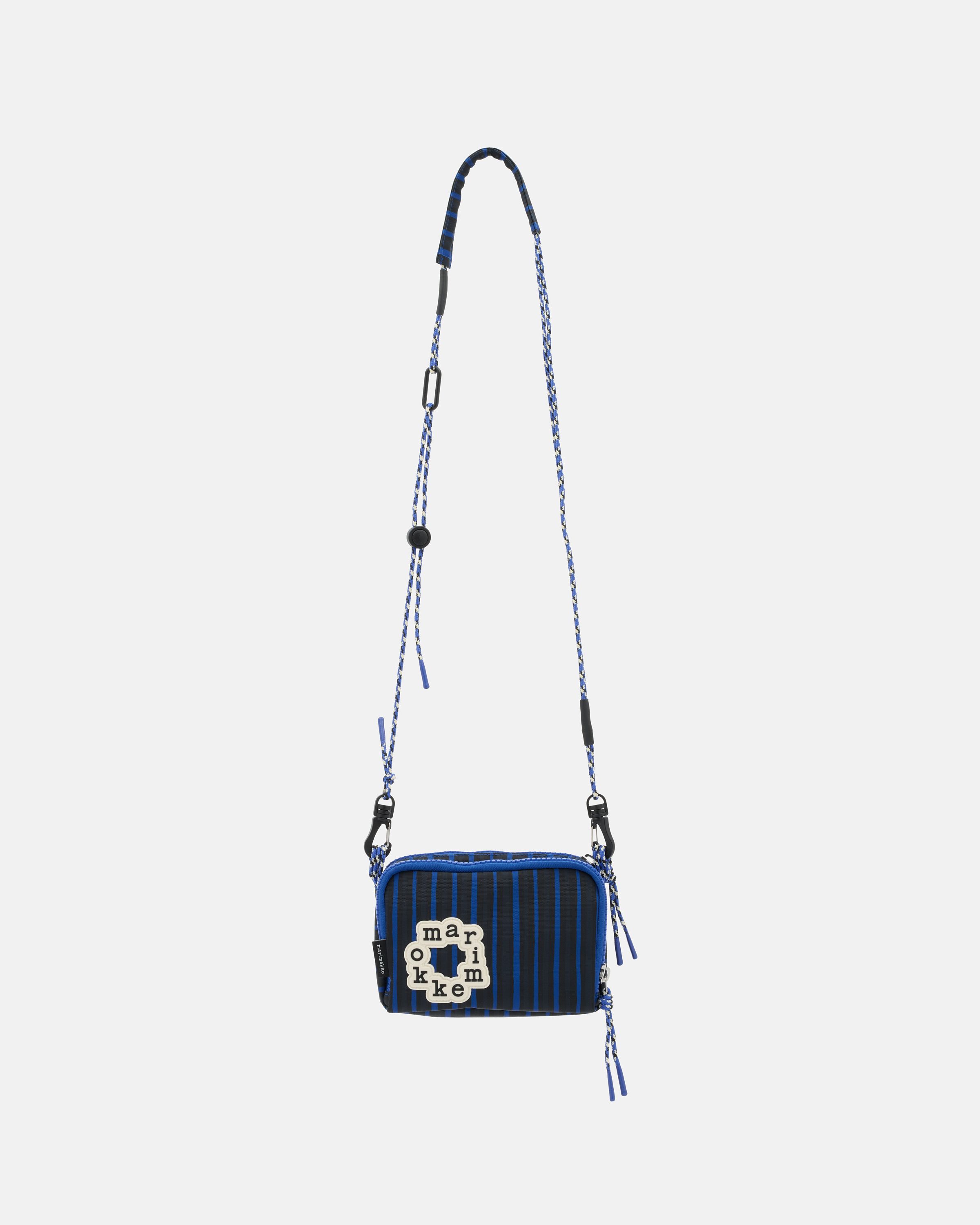 Iloisa Piccolo Kioski shoulder bag blue, black, dark grey | Marimekko