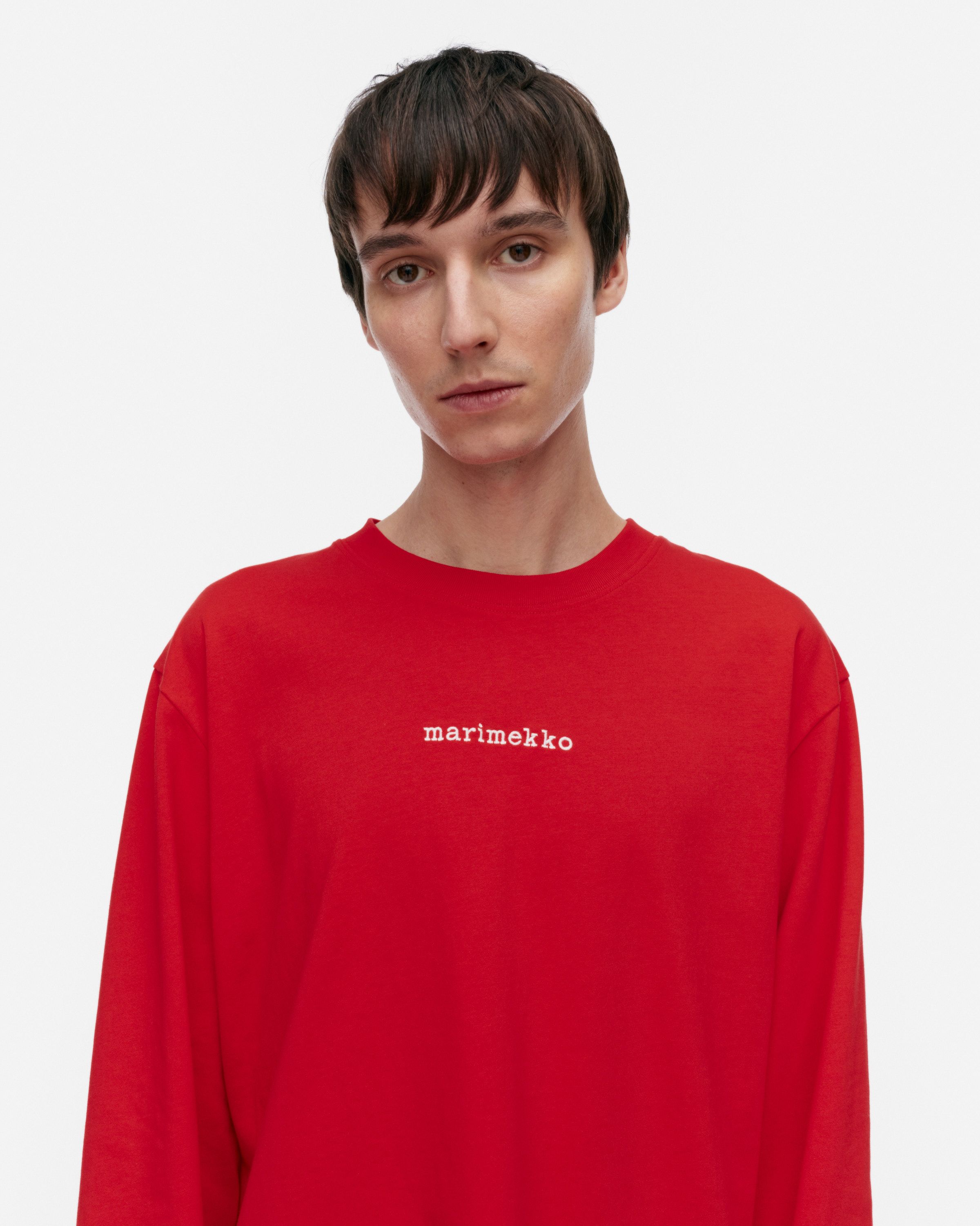 【2024SS】marimekko マリメッコ/Biitti Logo Placement Tシャツ 2024SS】marimekko マリメッコ/Biitti Logo Placement Tシャツ