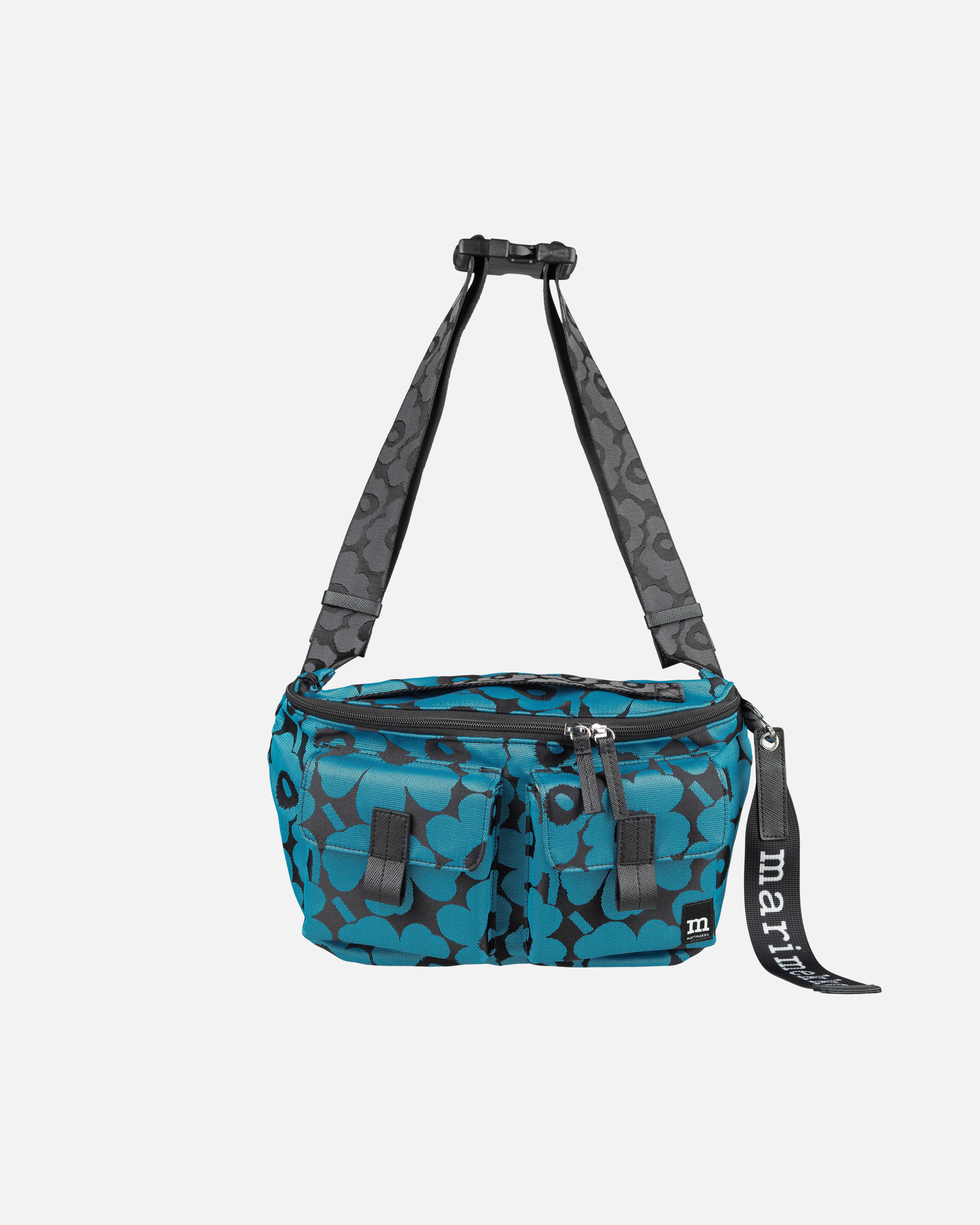 Sling Bag M Unikko, Shoulderbag, blue, black,