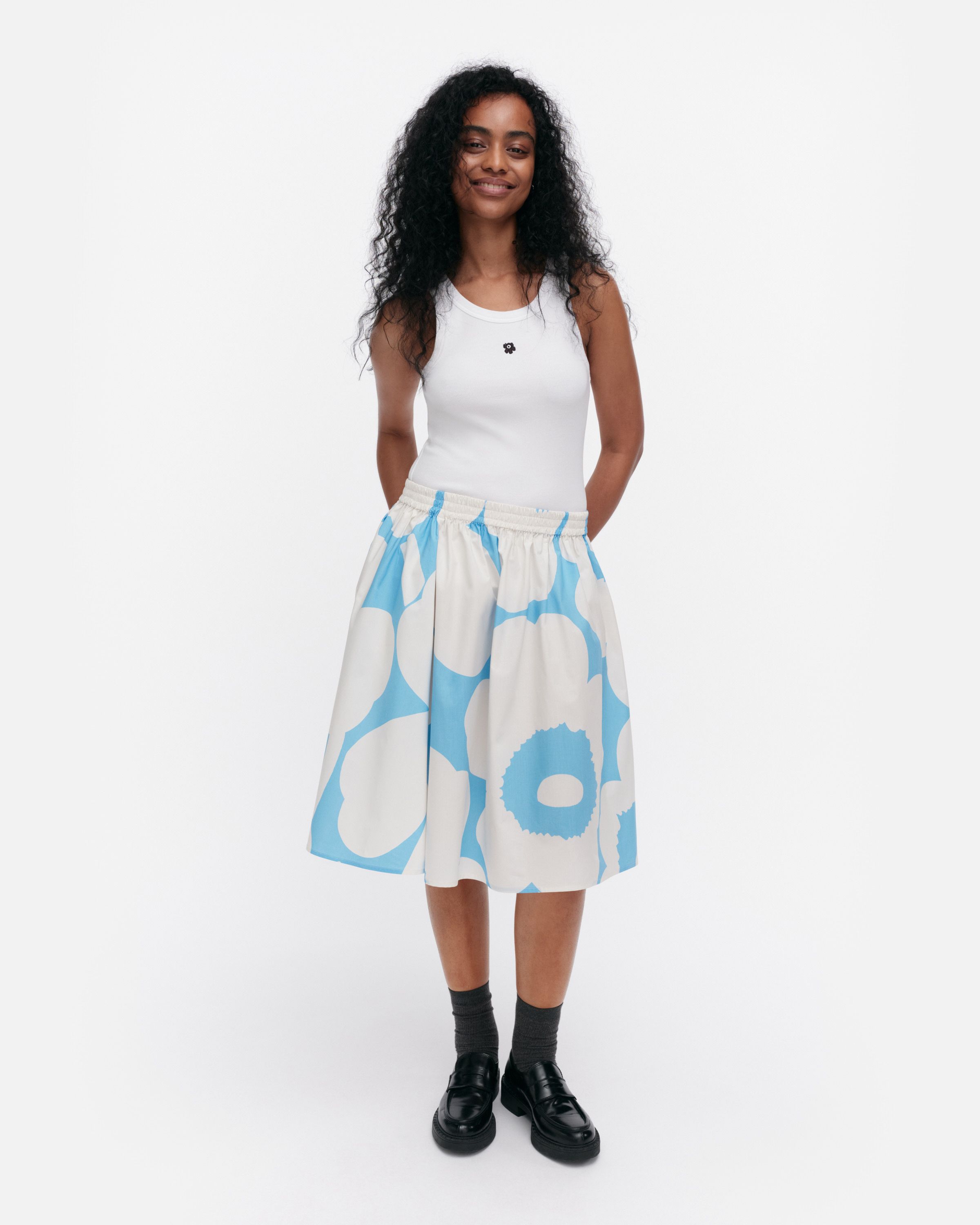 marimekko - Poiminnot Unikko スカート 8084317a0b0ea445d88c1f30ab5b0c