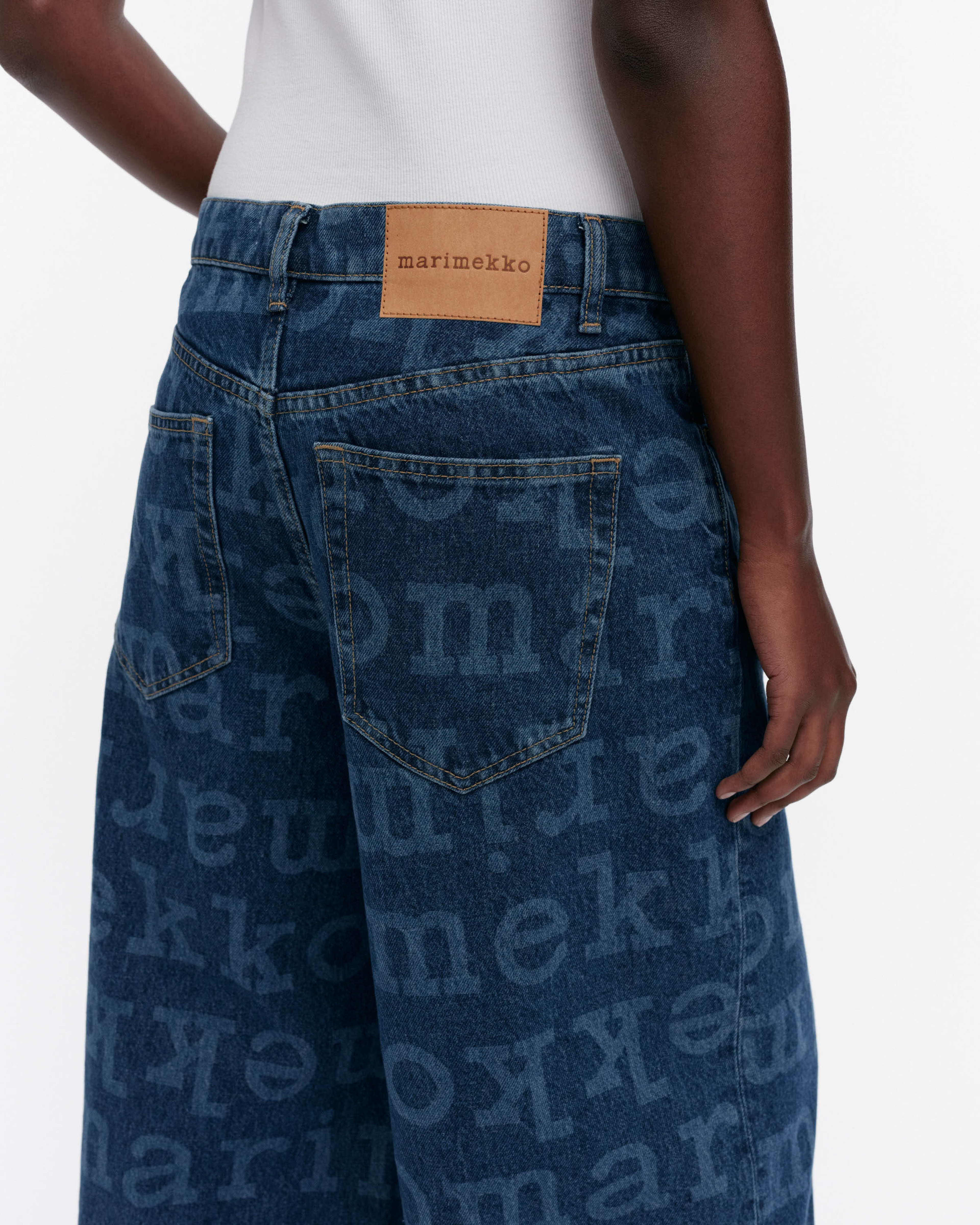 Maridenim Loose Logo L Jeans (long)