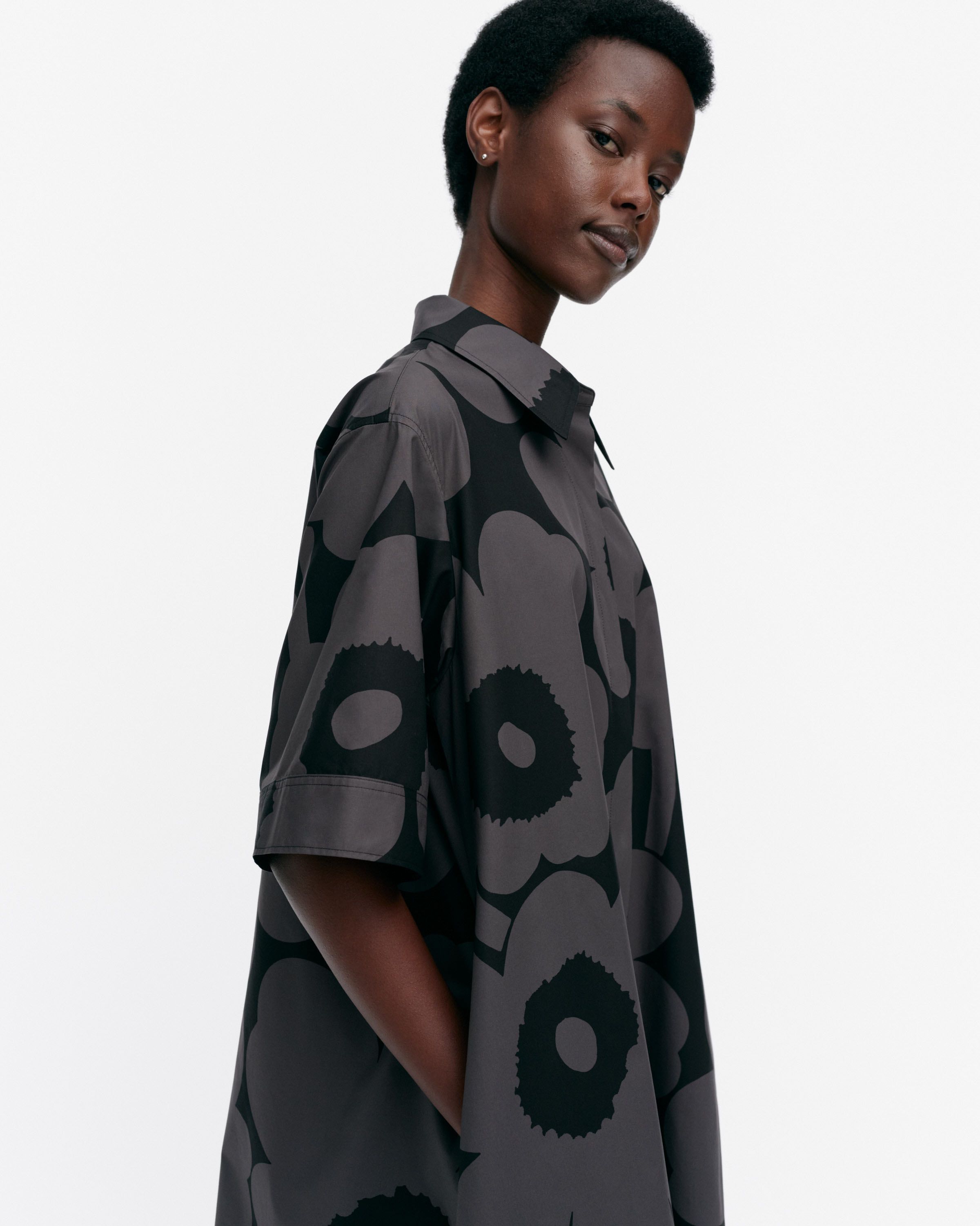 Popliini Unikko Cotton dress | Marimekko