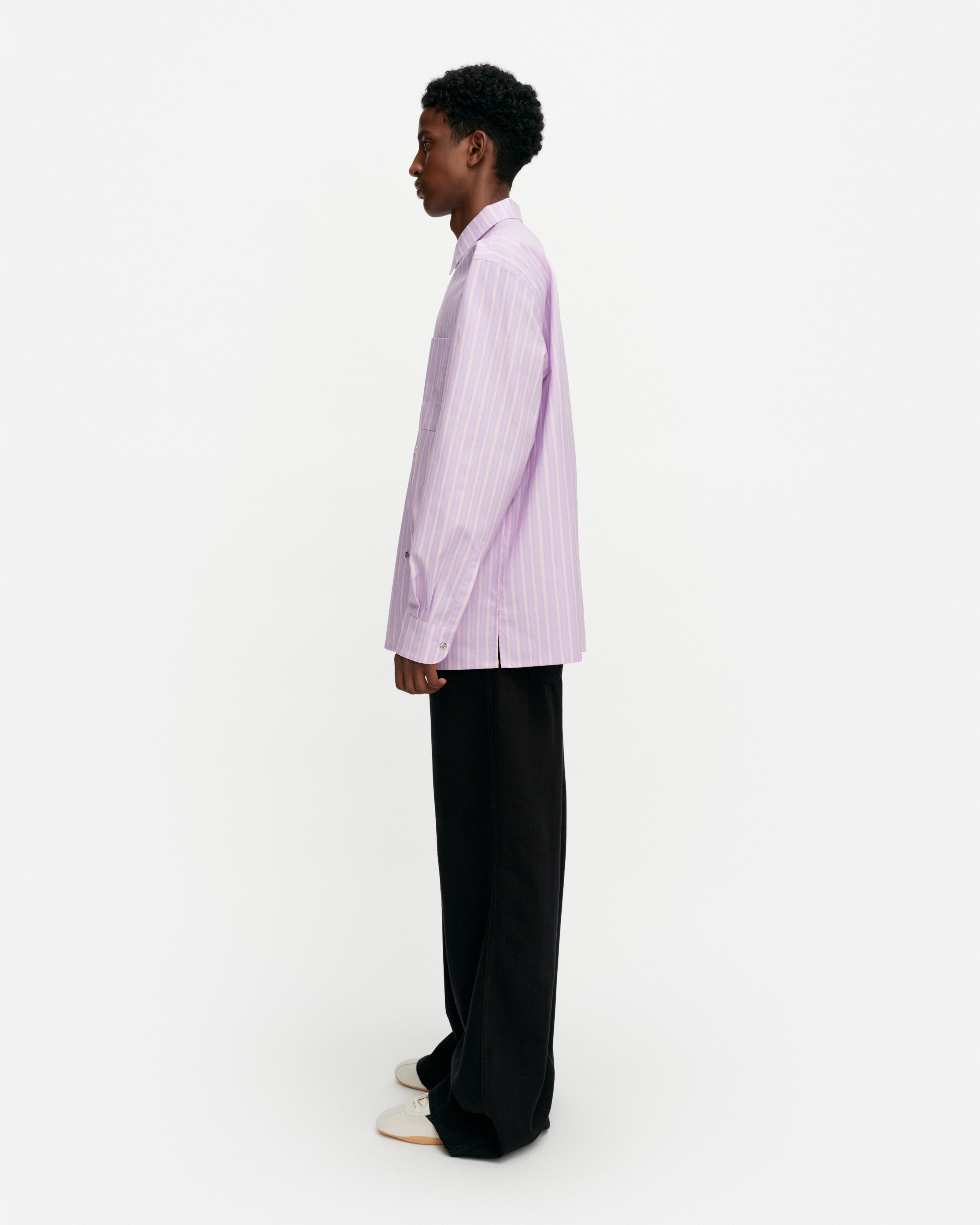 Jokapoika, Kioski cotton shirt, l.lilac, l.pink,