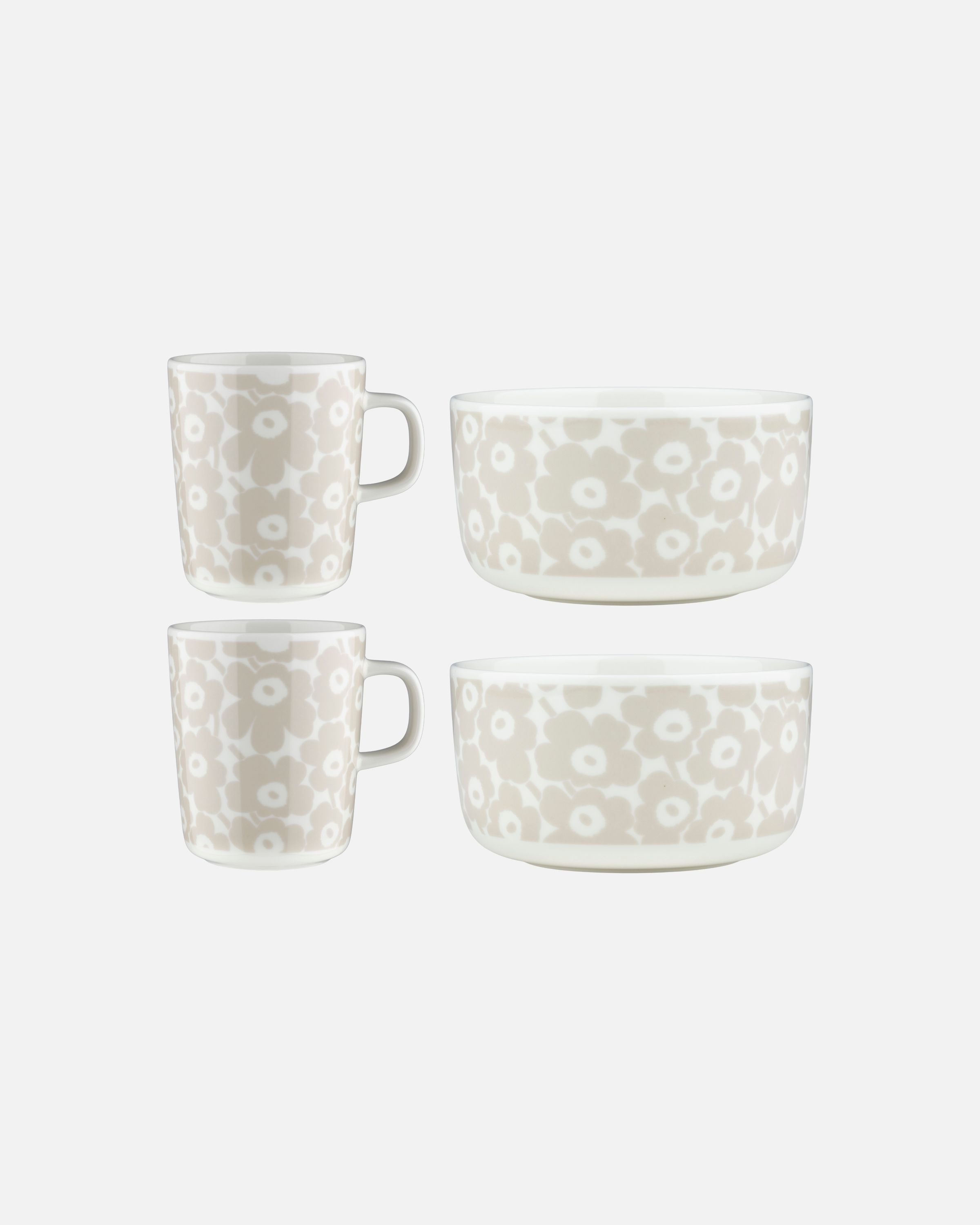 Oiva / Pikkuinen Unikko Breakfast set | Marimekko