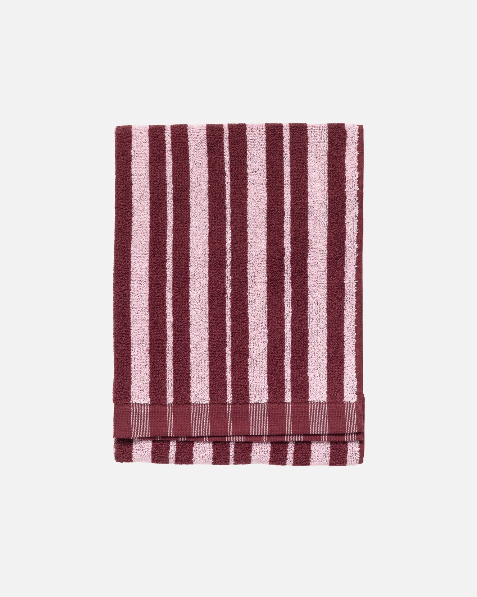 Raide, Hand towel, burgundy, pink,