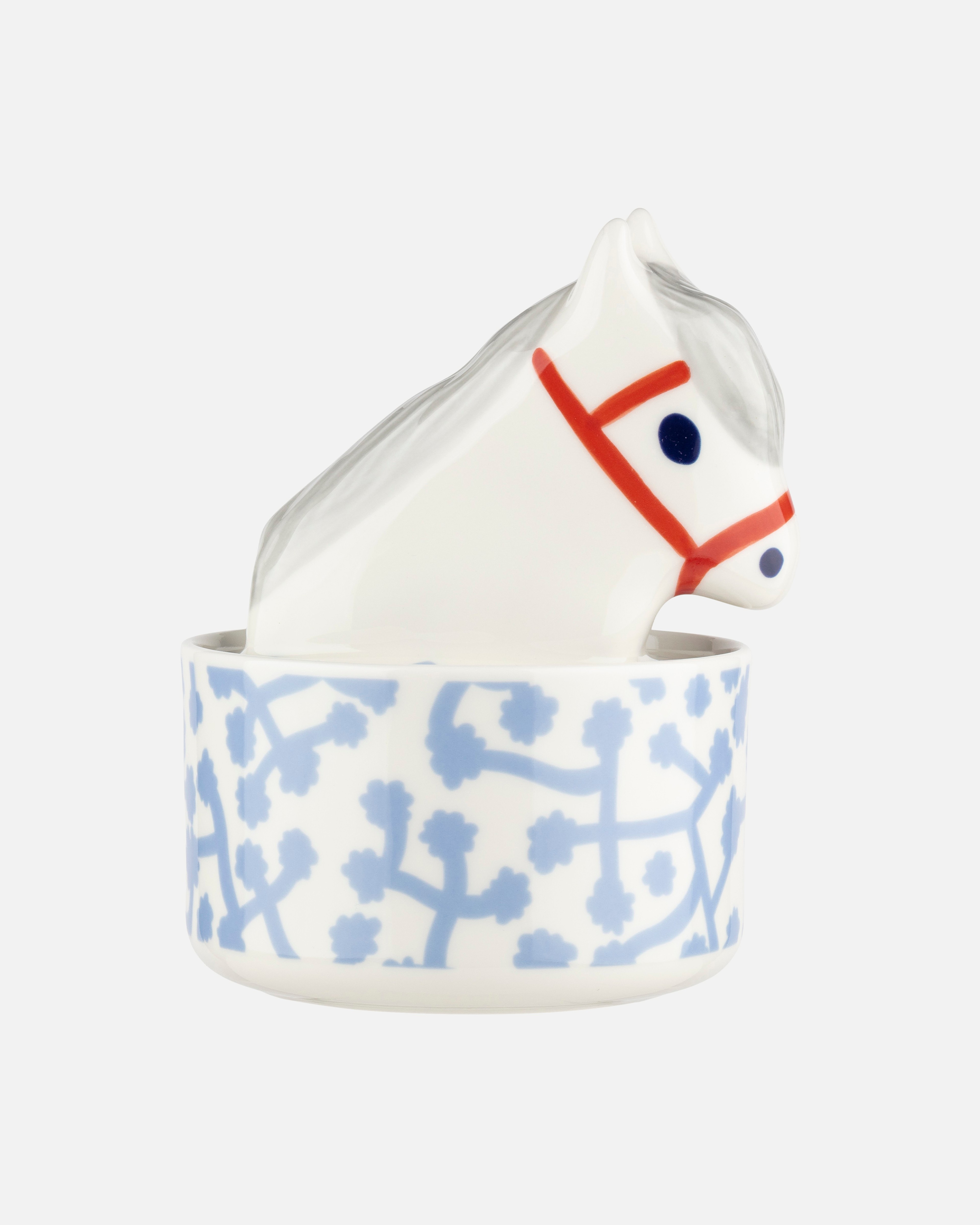 Lempiheppa, Collectible, off white, orange red, lt.blue,