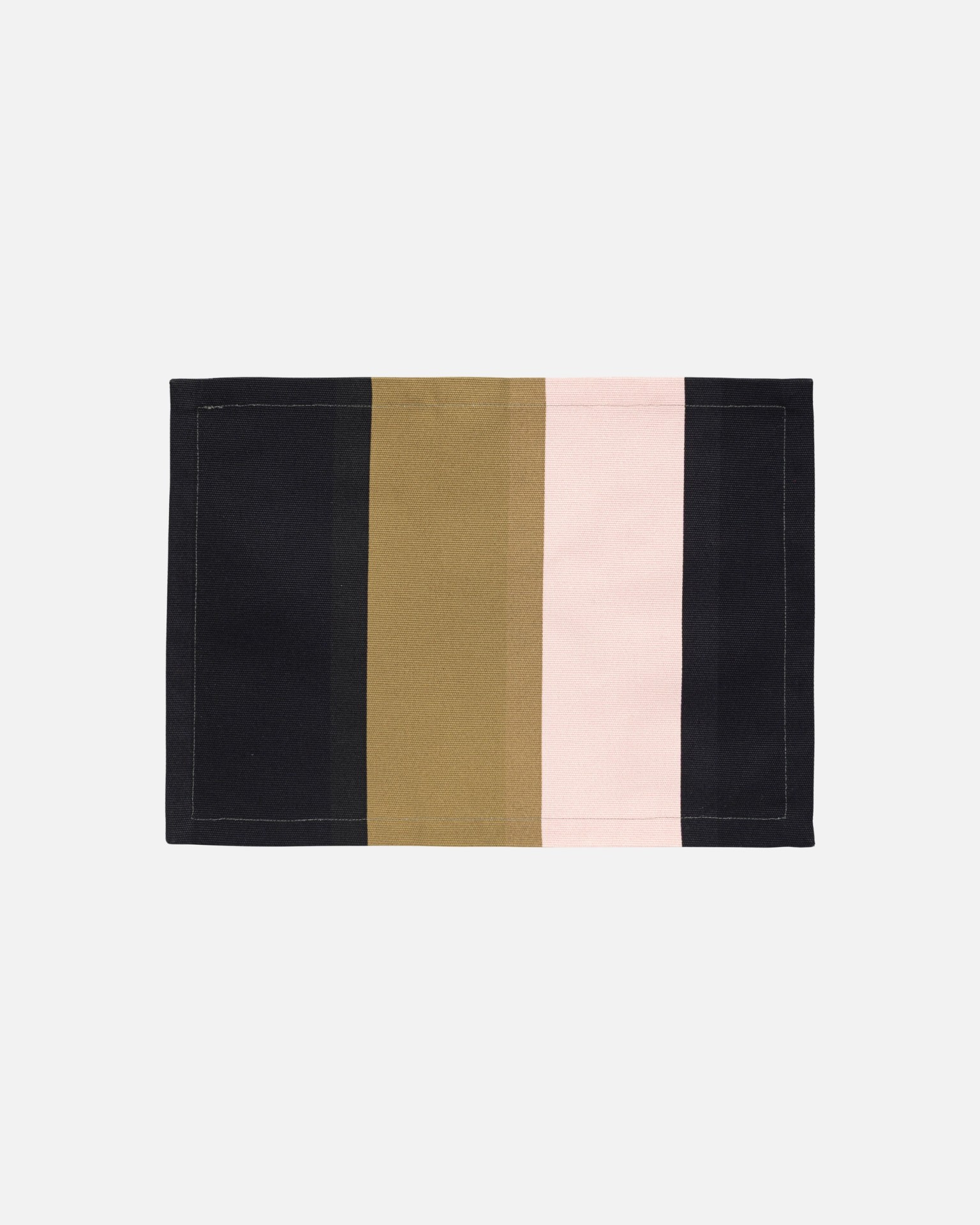 Hennika, Fabric placemat, pink, charcoal, sand,