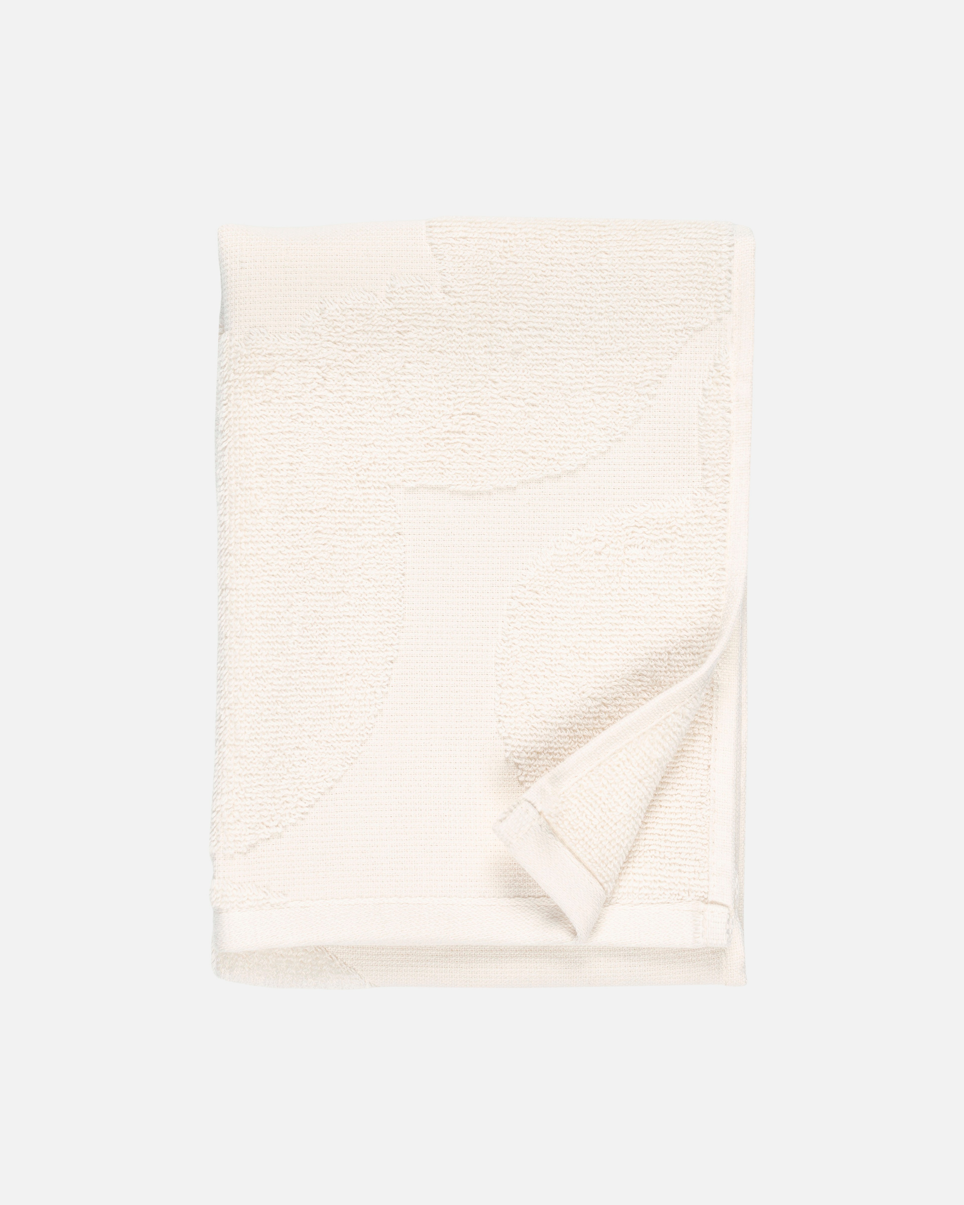 Unikko solid, Bath towel, off white,