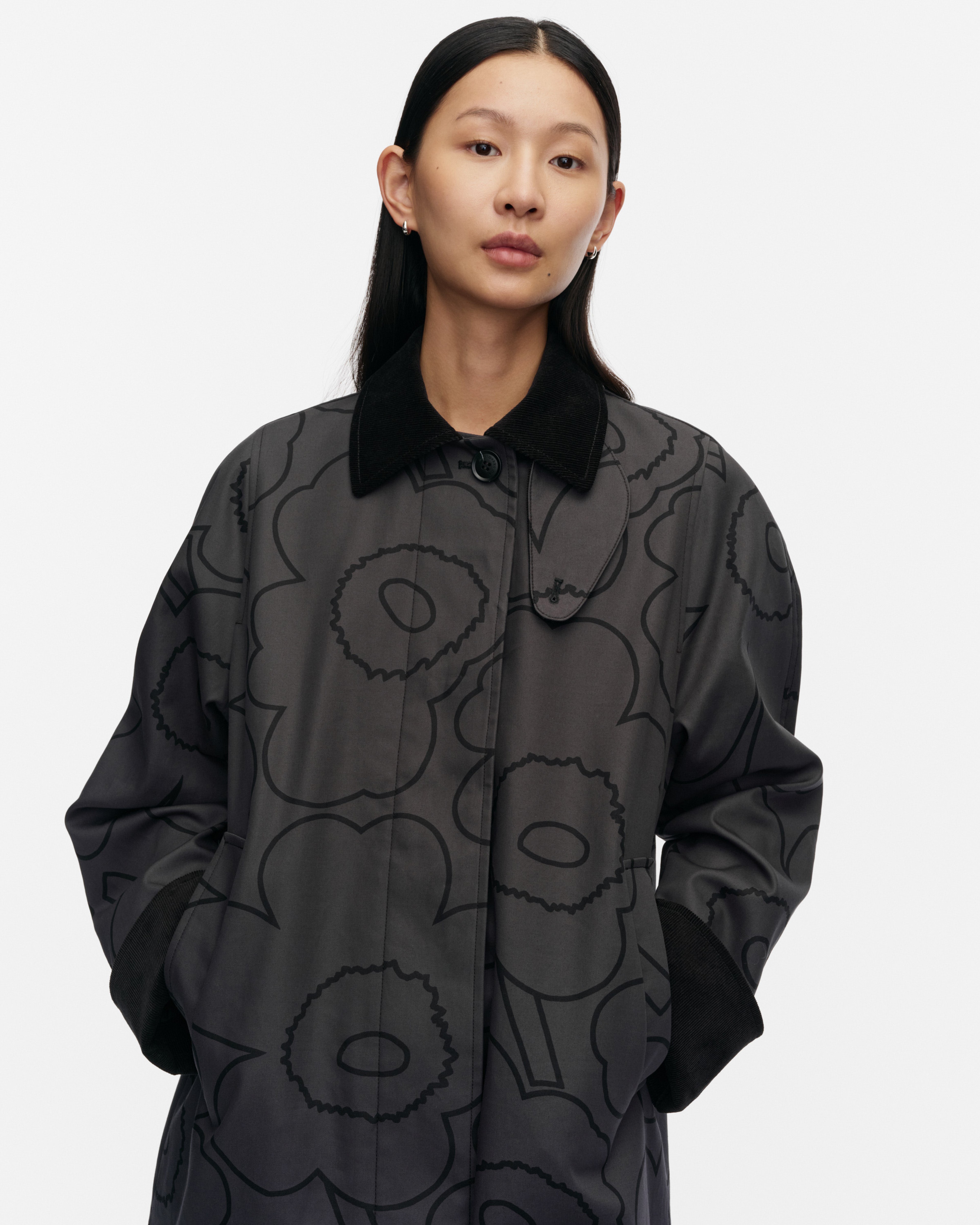 Eepos Piirto Unikko, Coat, black, dark blue,