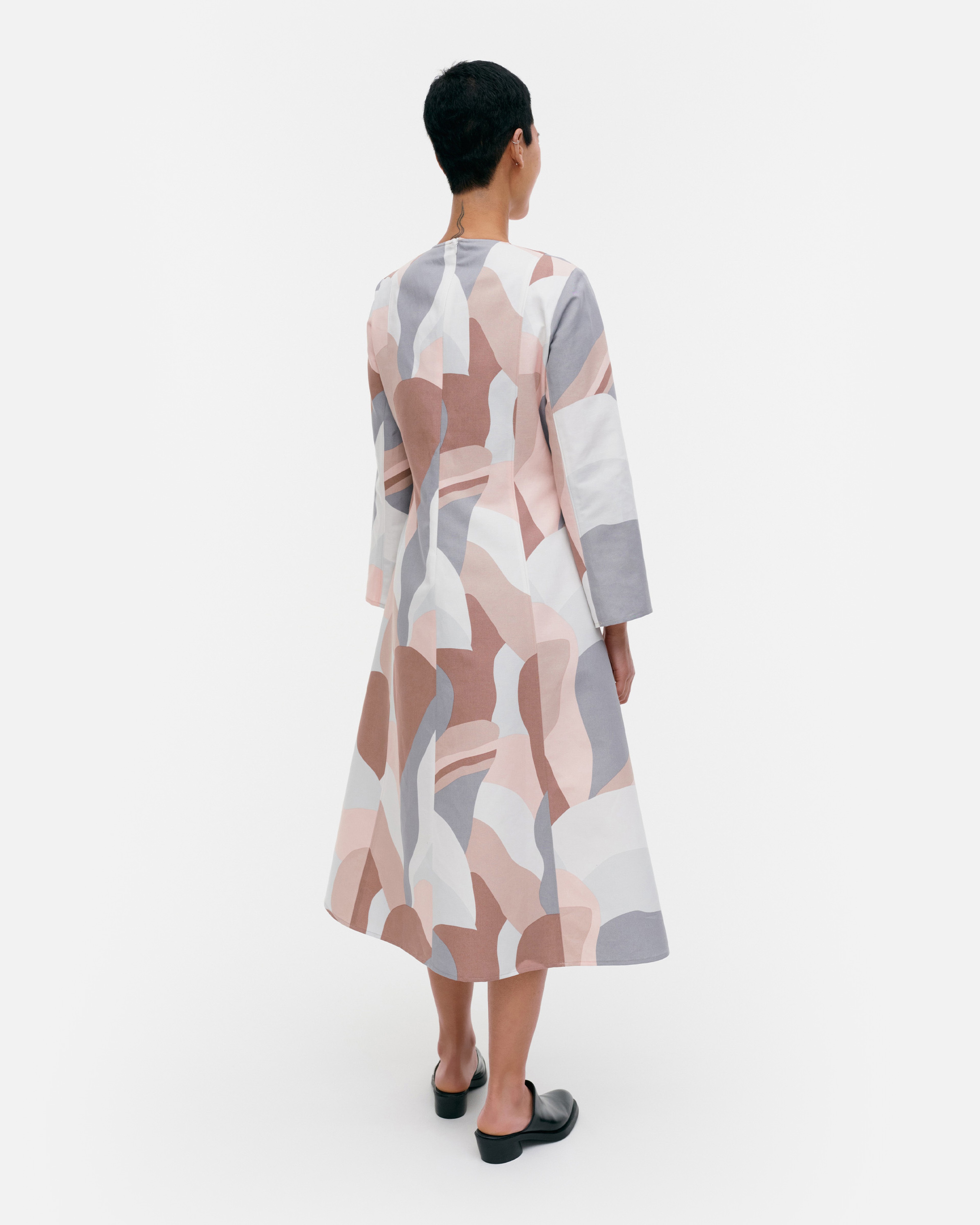 Loituma Kamelia Puuvillapellavamekko