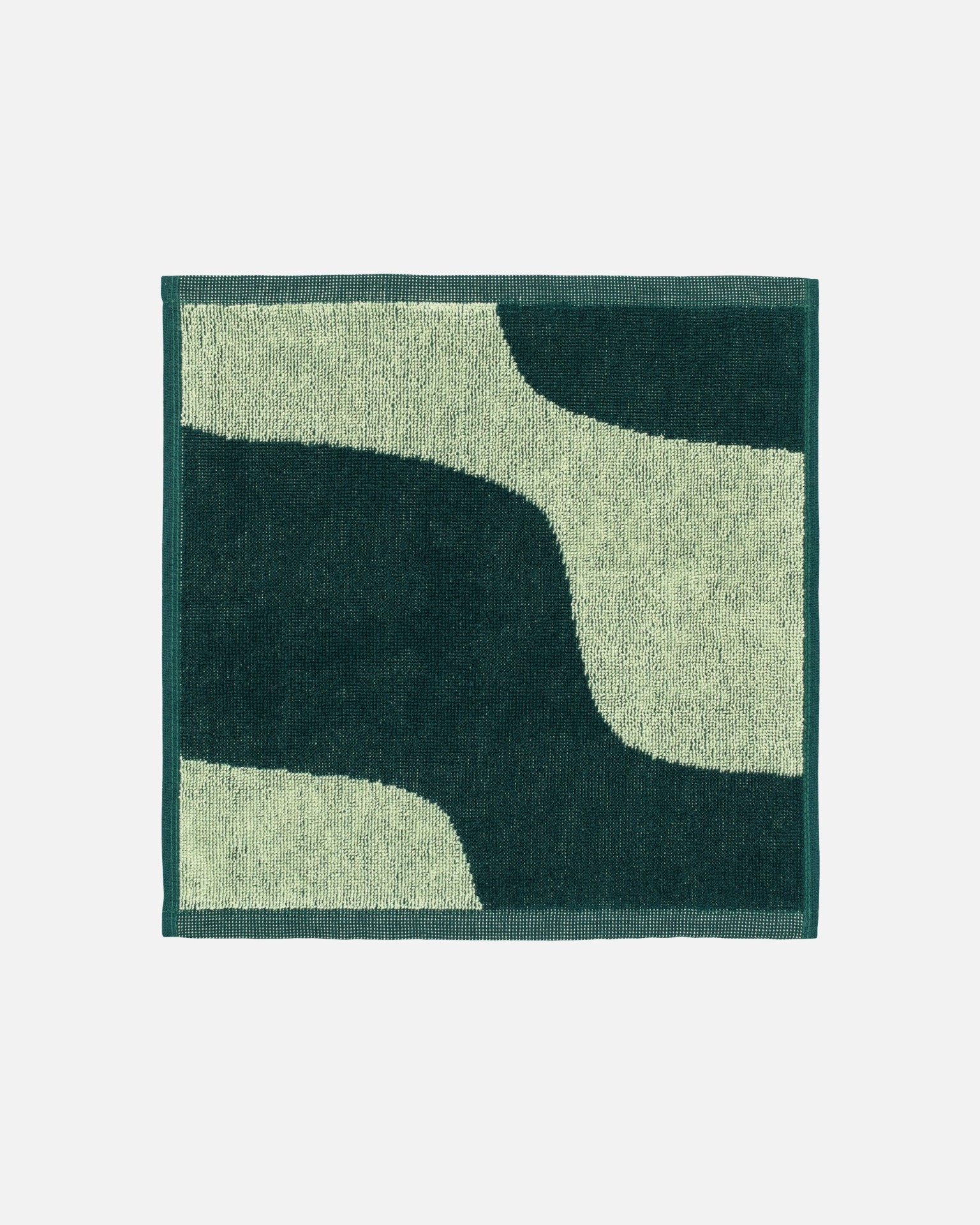 Taifuuni, Mini towel, pear, dk.green,