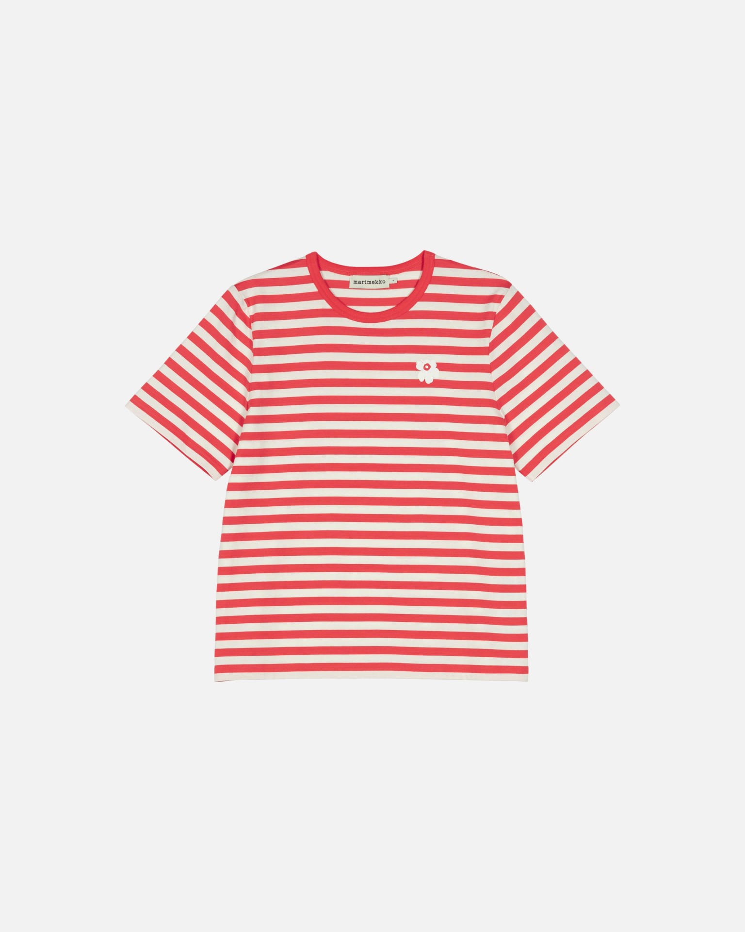 Tasaraita Unikko Kioski t-shirt