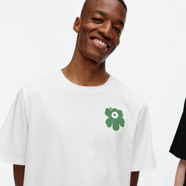 Models wearing t-shirts from Rester collaboration