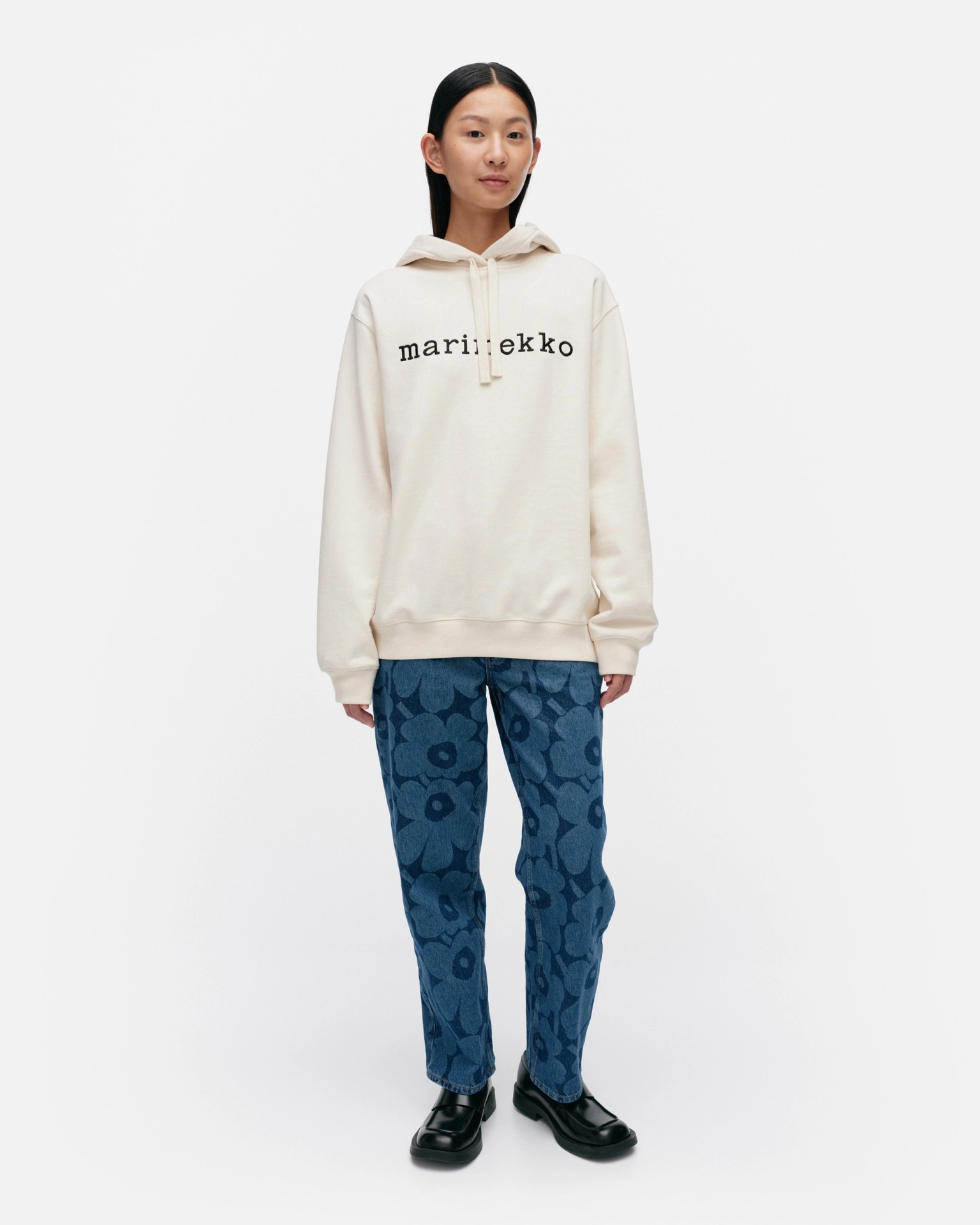 Termi Logo Placement, Kioski hoodie, cotton, black,
