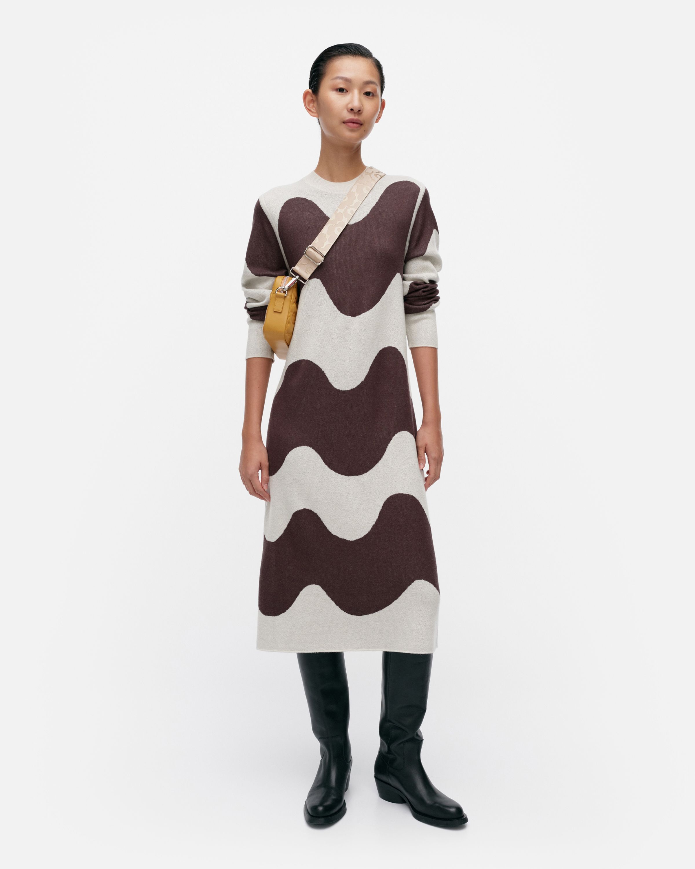 Ennallaan Lokki Knitted wool dress