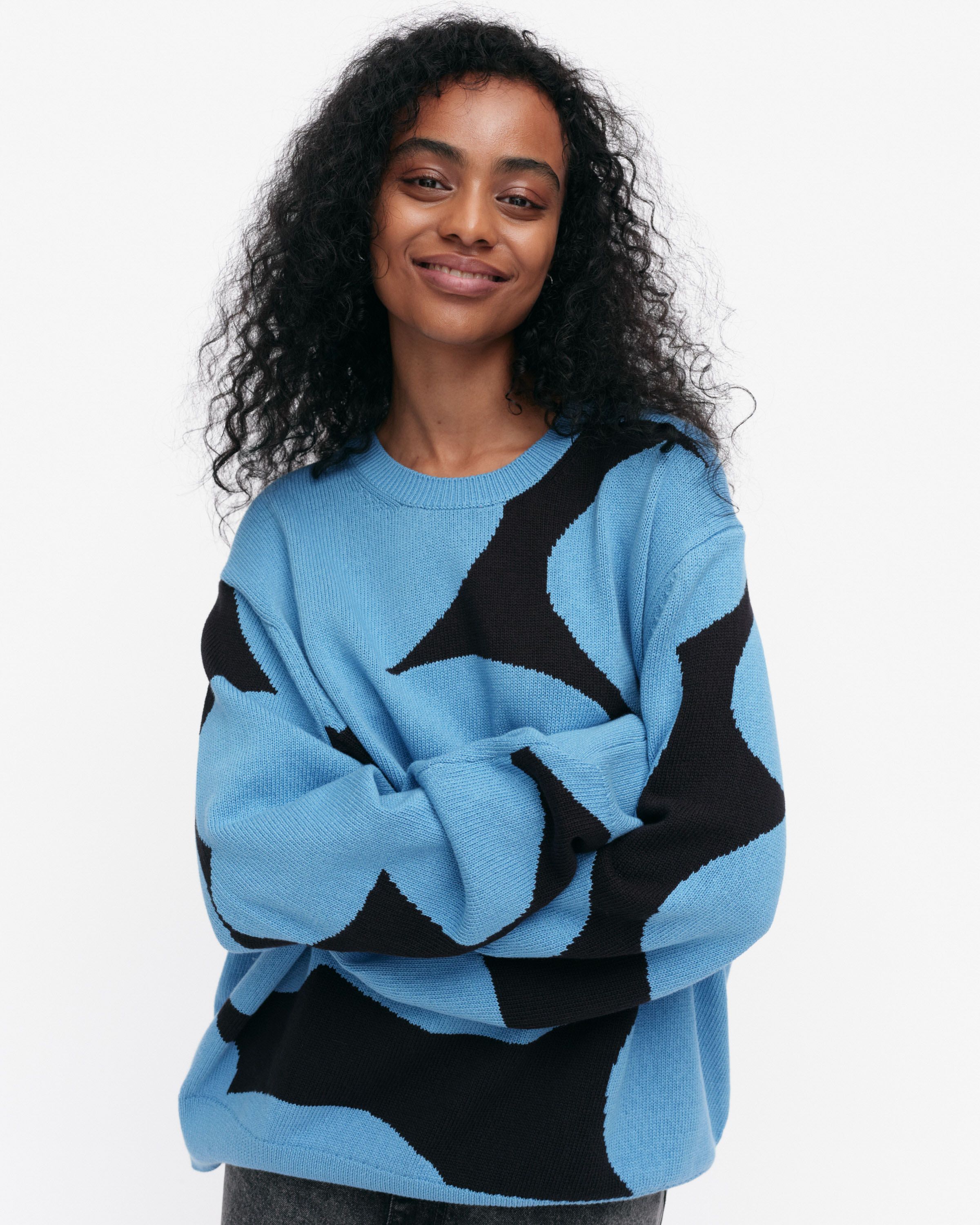 Sesonki Unikko Knitted pullover | Marimekko