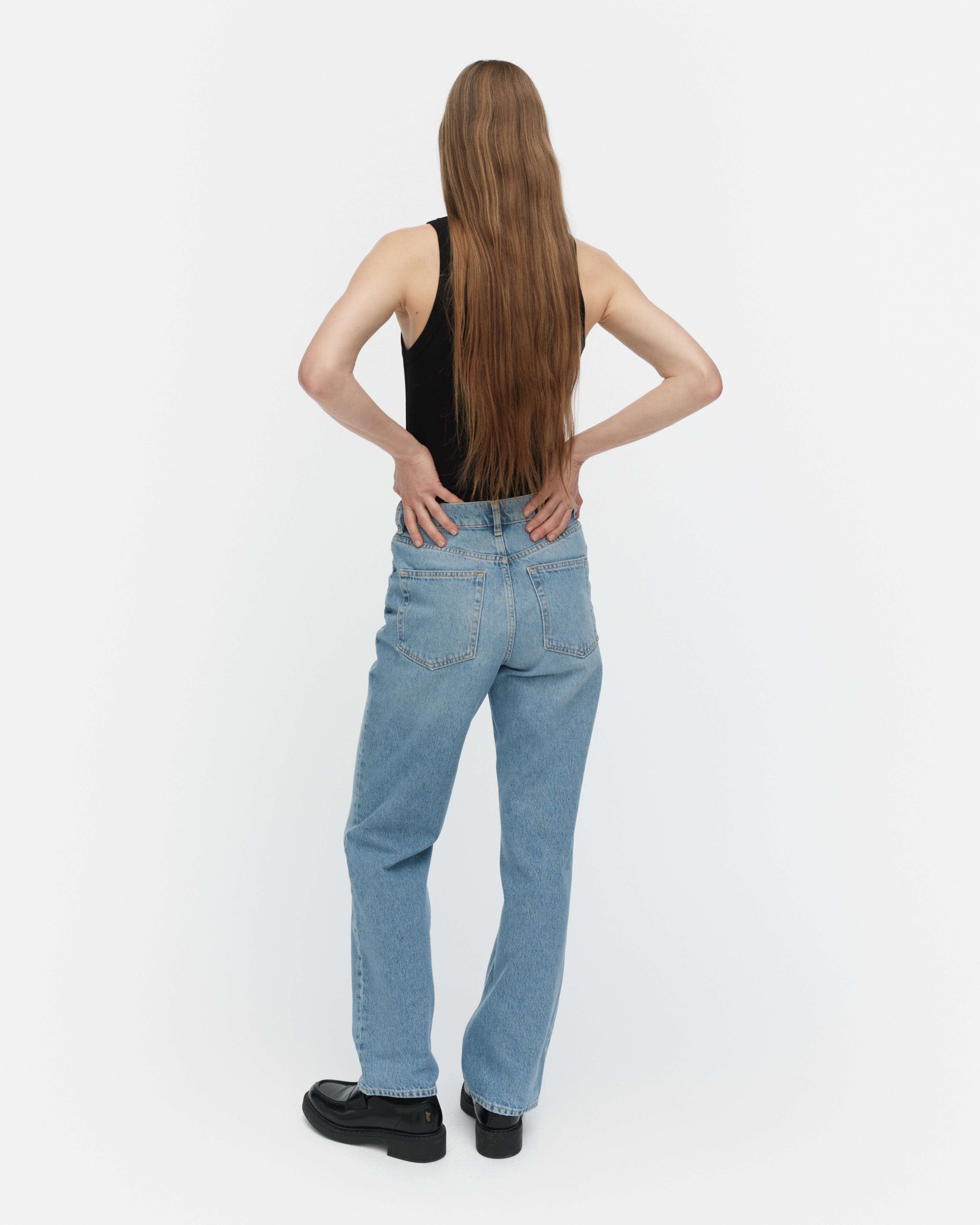 Maridenim Straight Leg, Jeans, light indigo,