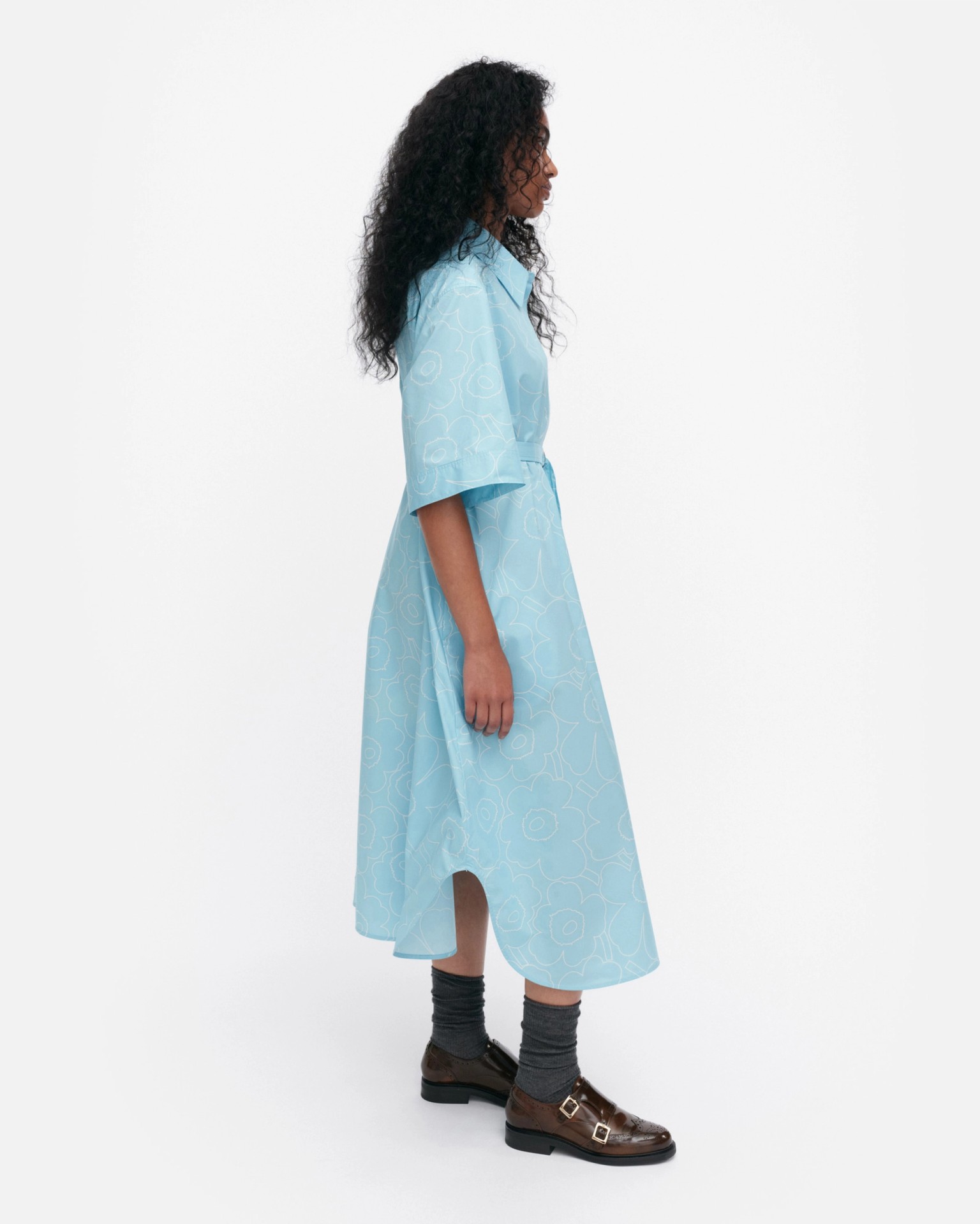 Popliini Piirto Unikko Dress