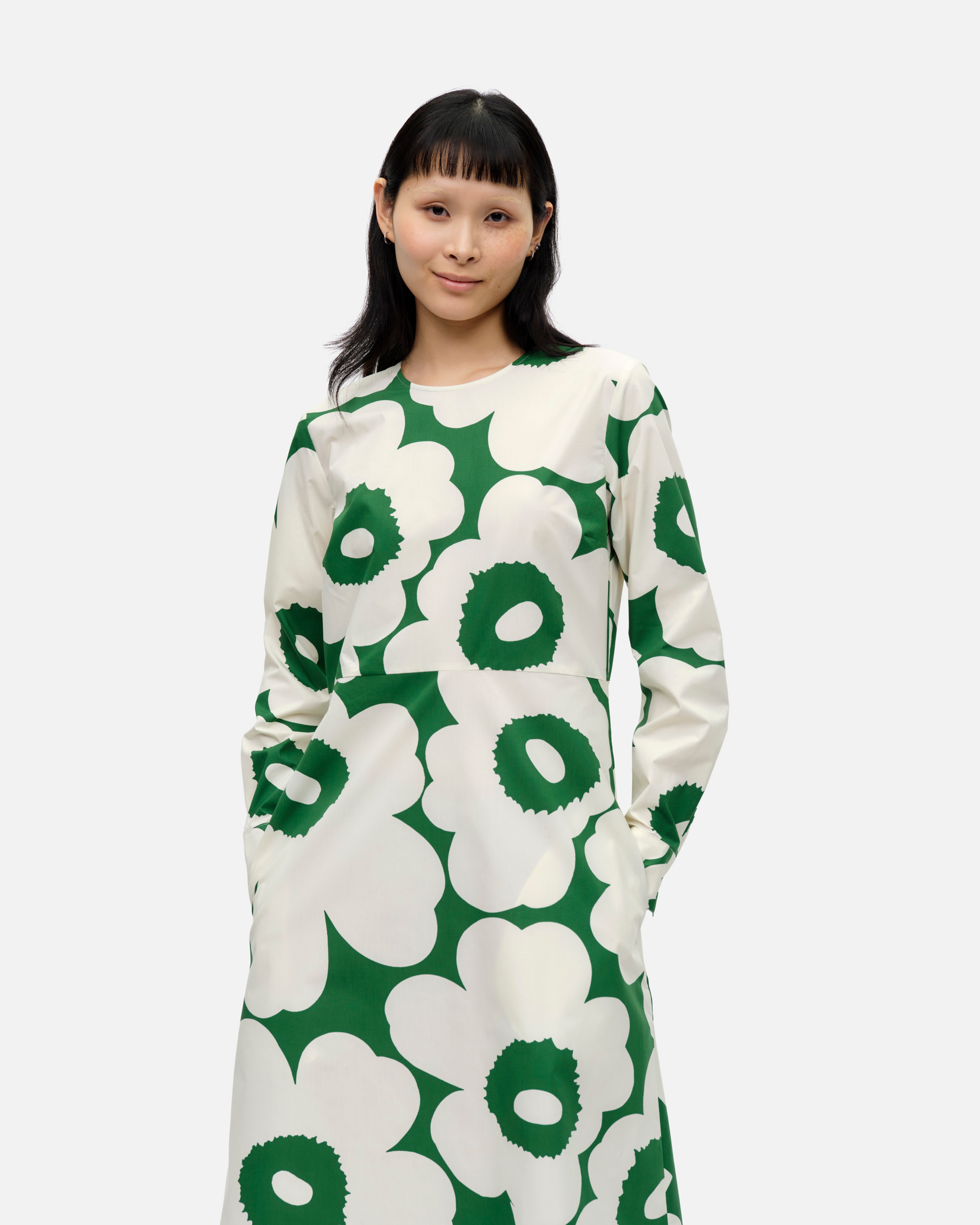 Katse Unikko Puuvillapopliinimekko