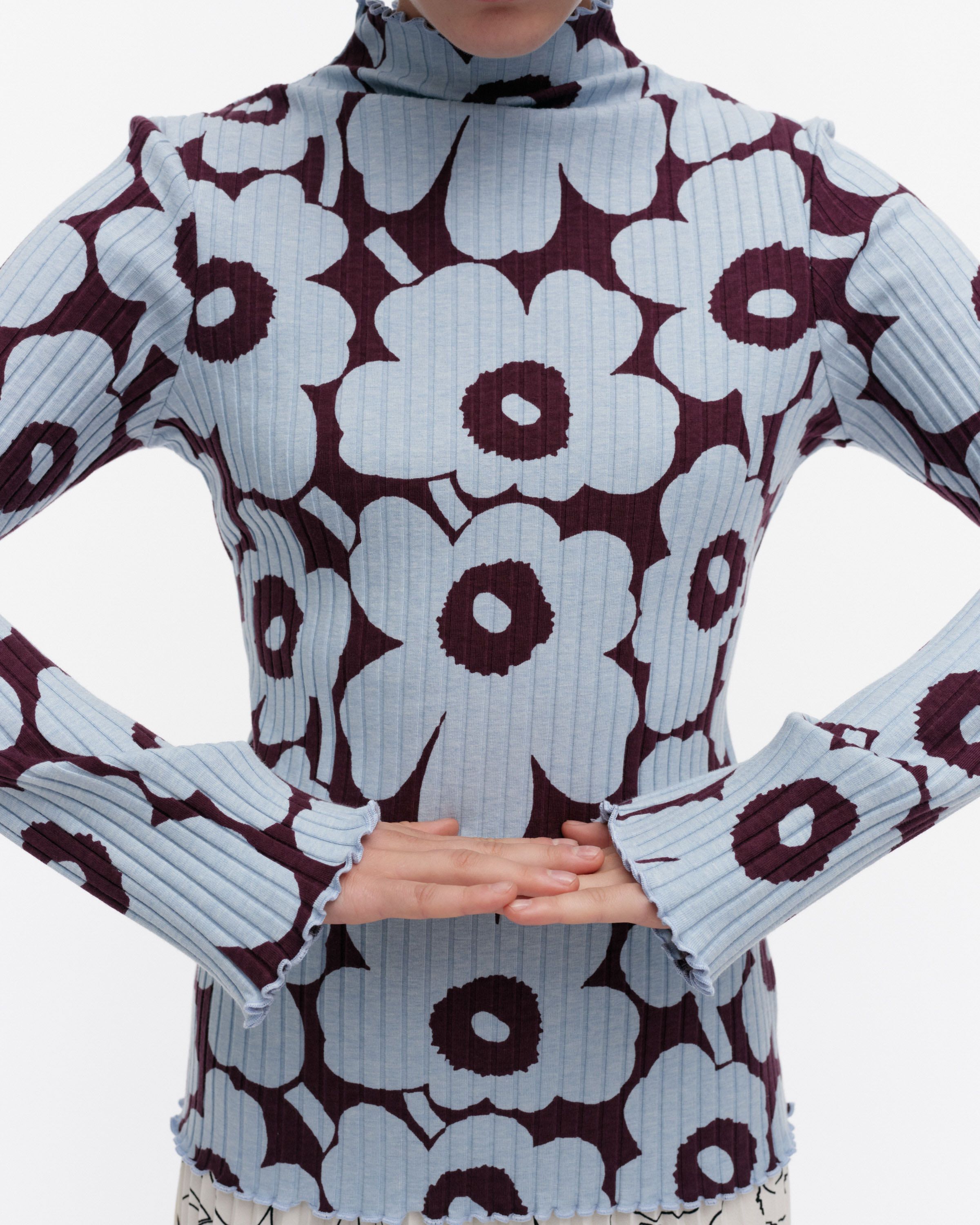 marimekko Faasi Unikko カットソー Faasi Unikko Blouse | Marimekko